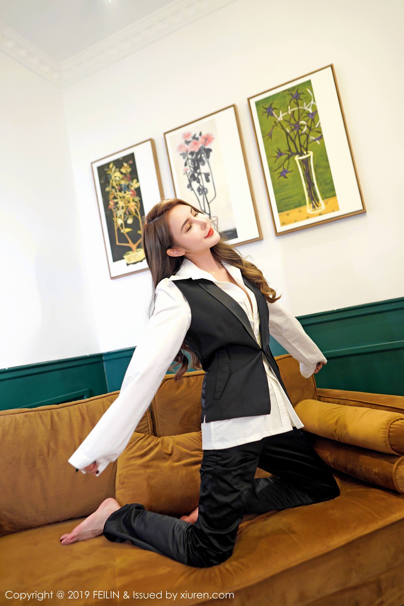 图片[31]-[FEILIN嗲囡囡] 2019.08.09 VOL.200 伍月may [50P] – 速更版-美库