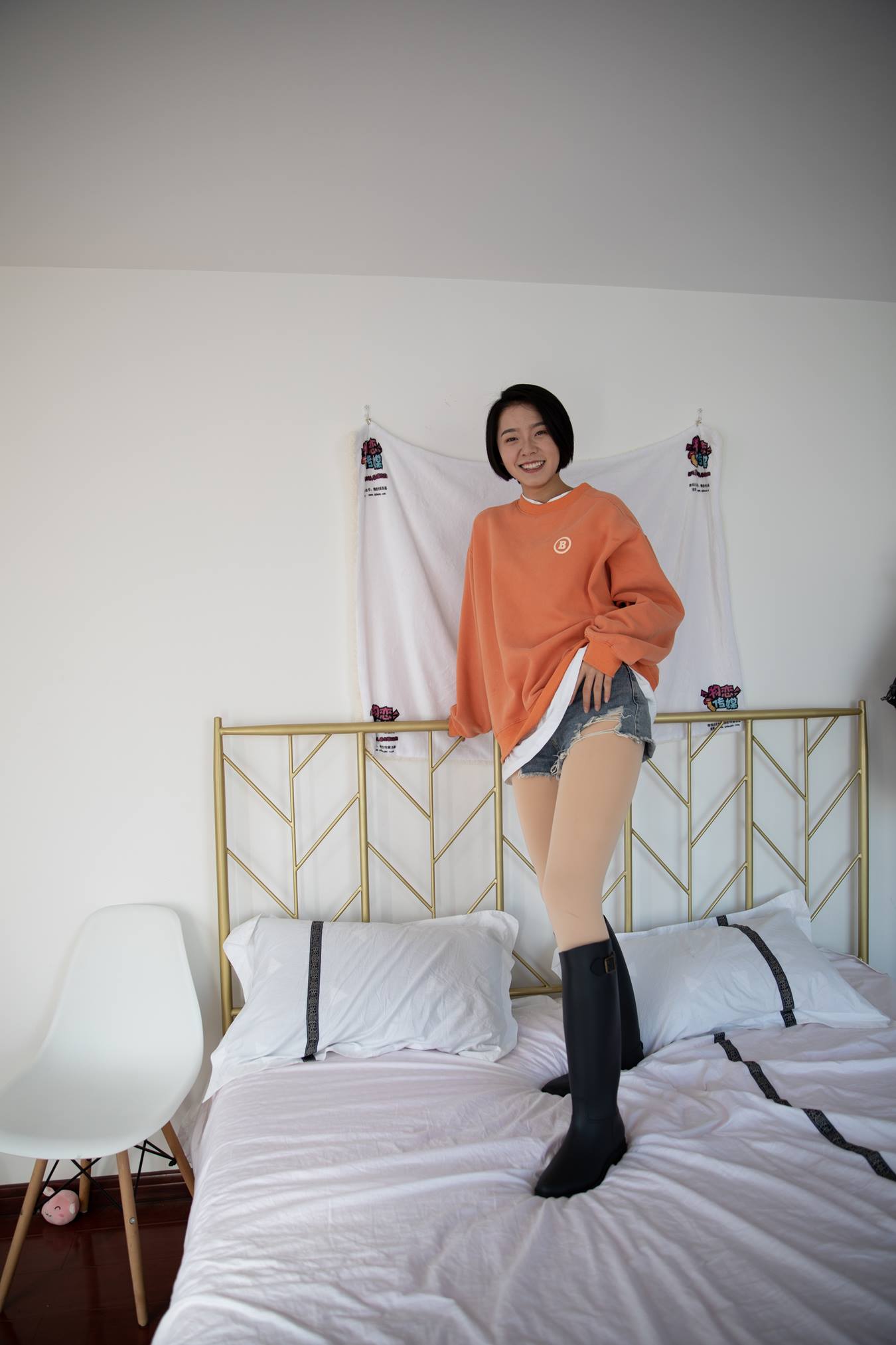 图片[42]-物恋传媒 NO.687 小飞-橙色阳光[140P] – 速更版-美库