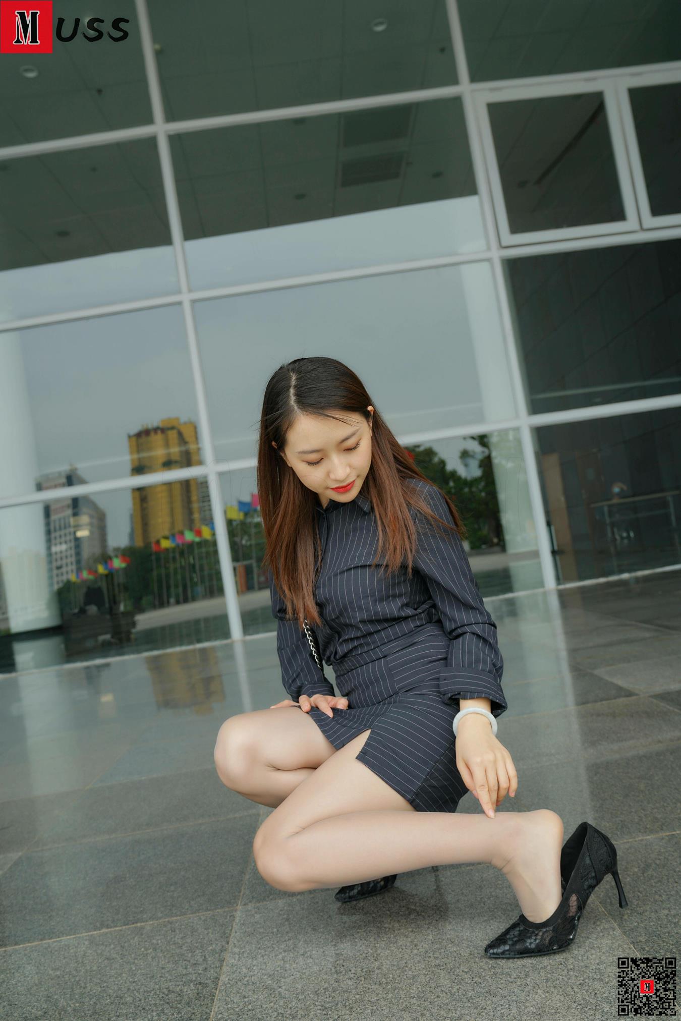 图片[18]-[MussGirl慕丝女郎]NO.391 制服遇到楼梯A[105P] – 速更版-美库