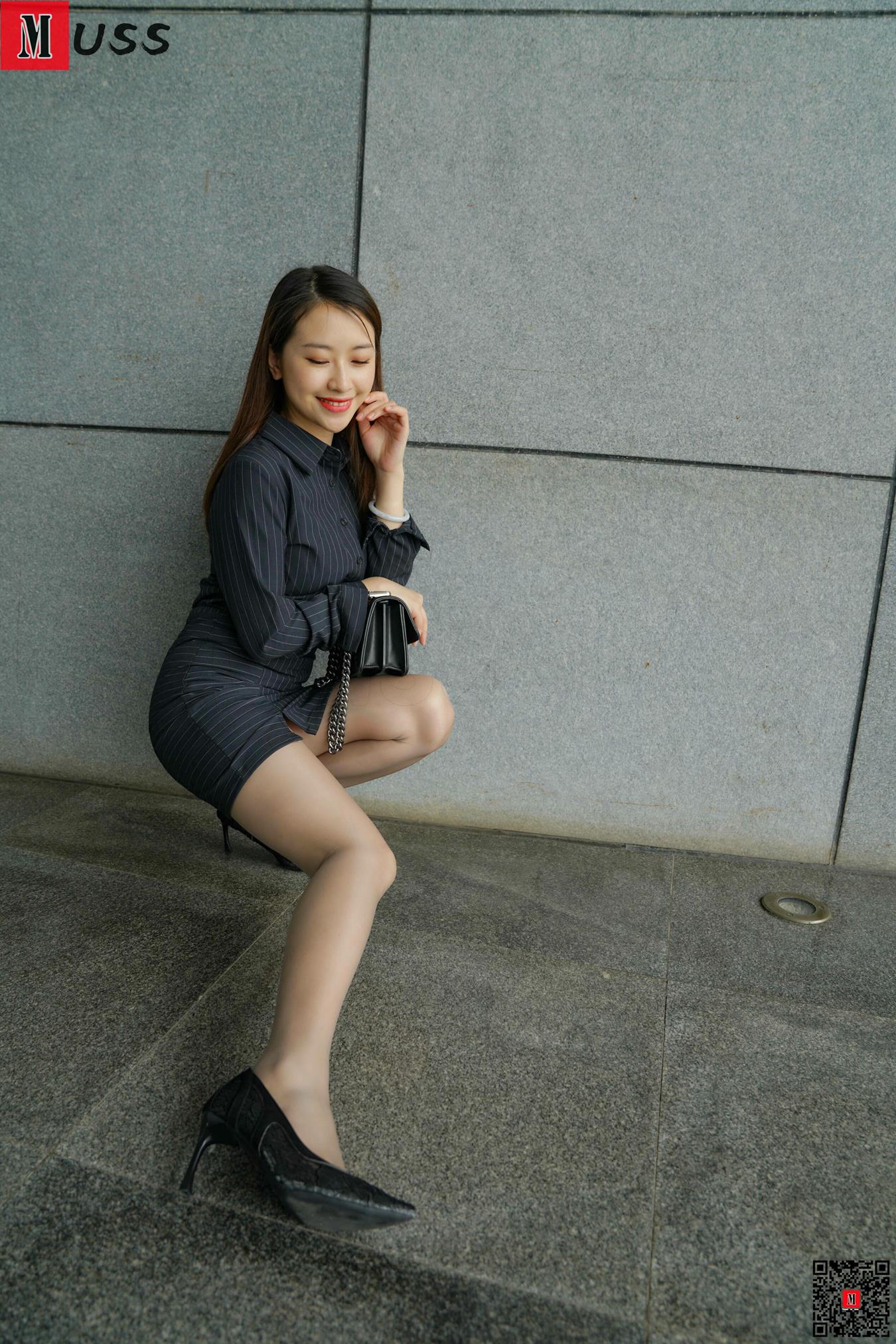 图片[22]-[MussGirl慕丝女郎]NO.391 制服遇到楼梯A[105P] – 速更版-美库