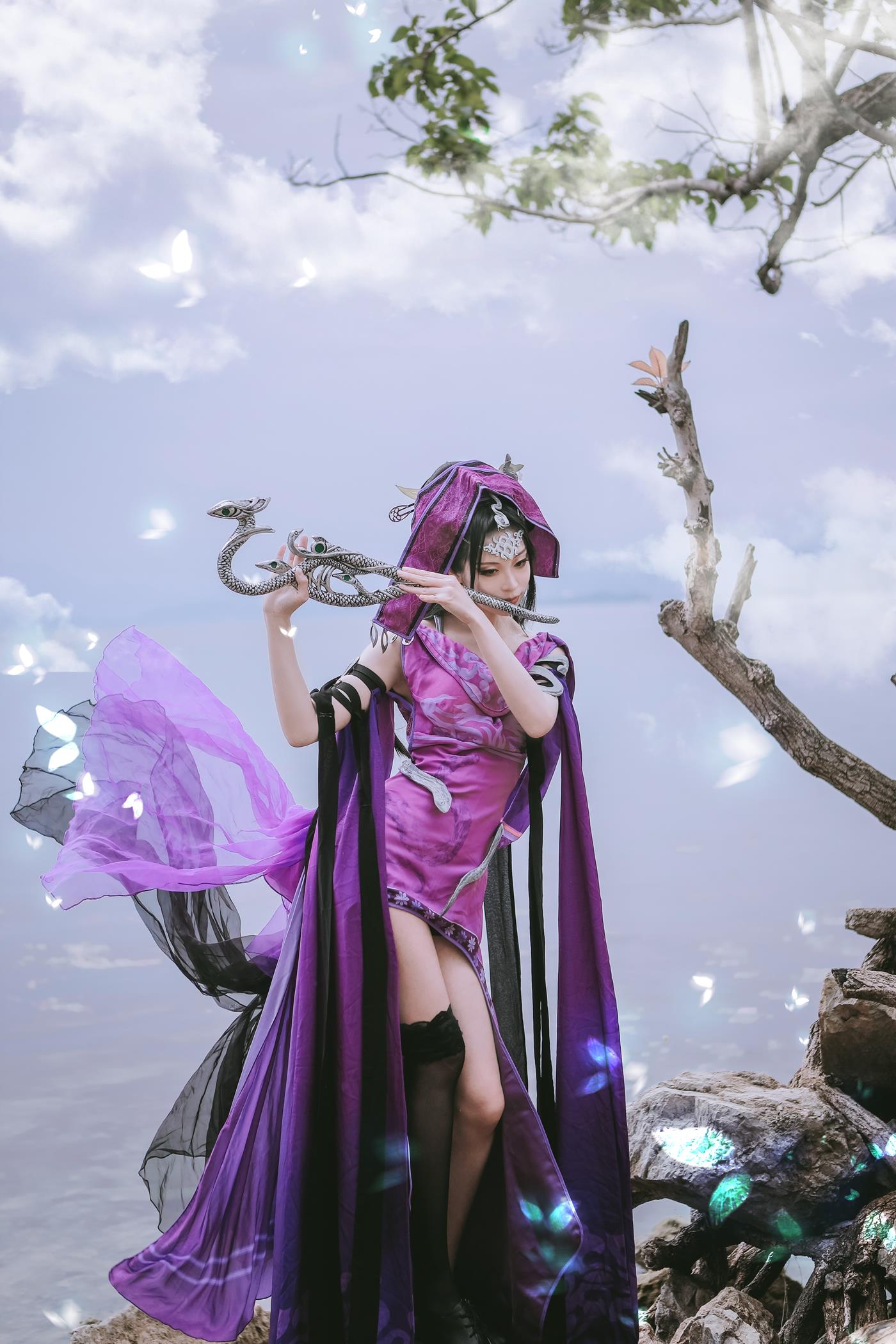 图片[23]-[YITUYU艺图语] 2022.02.23 剑网三五毒COS 塔塔 [31P] – 速更版-美库