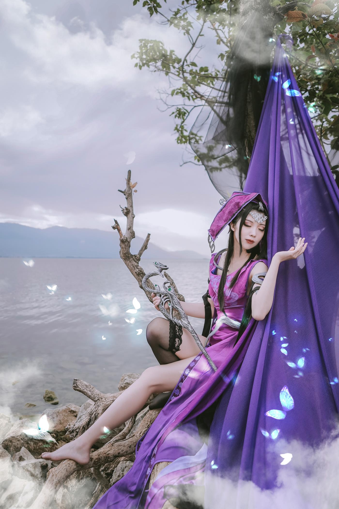 图片[29]-[YITUYU艺图语] 2022.02.23 剑网三五毒COS 塔塔 [31P] – 速更版-美库