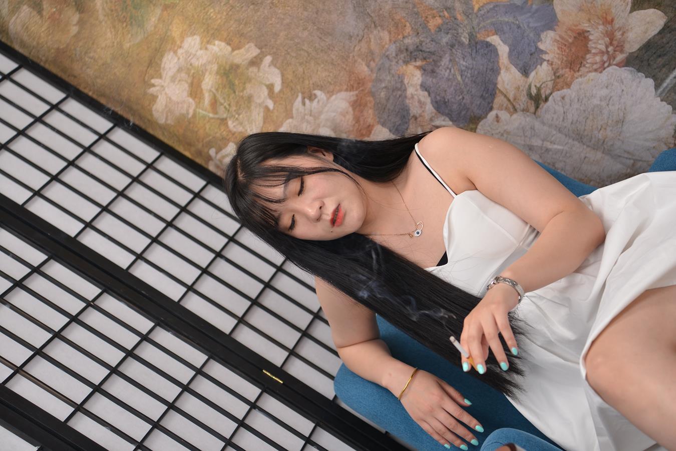 图片[68]-[Sexy Asian Girls Feet] No.004 橙子 连衣裙短丝高跟足秀 [69P] – 速更版-美库