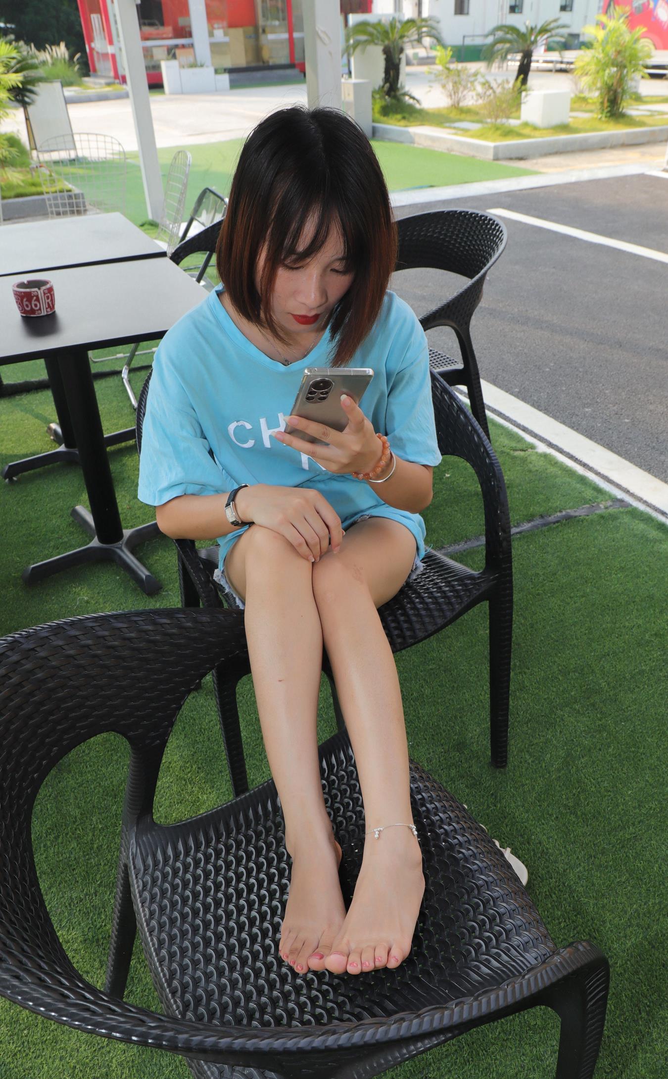 图片[12]-[Pary学生模拍] No.012 小燕的美jiao+凉鞋美jiao [129P] – 速更版-美库