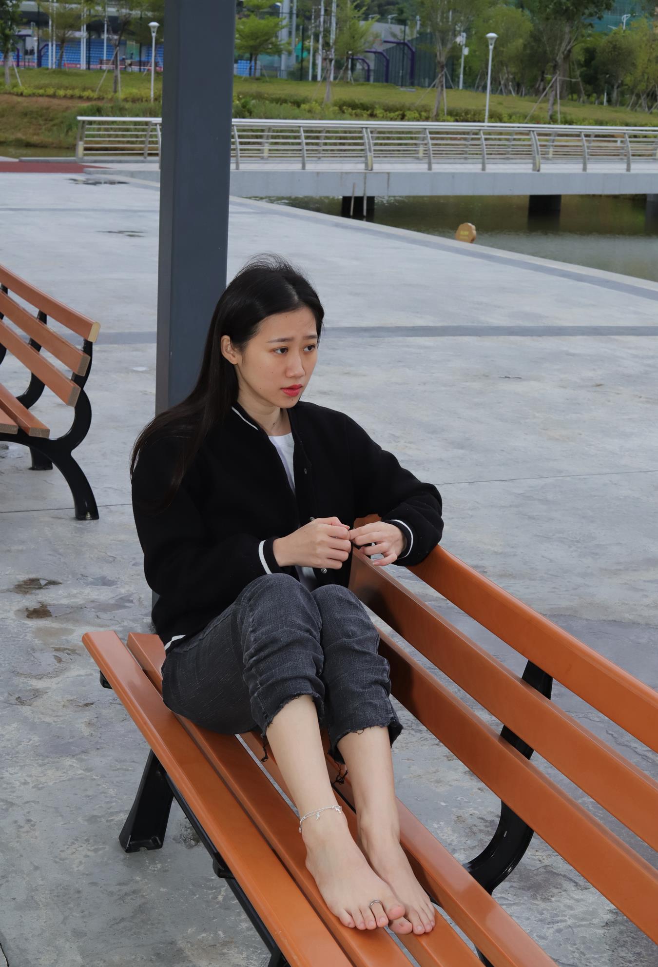 图片[74]-[Pary学生模拍] No.011 极品女神小芳首发长椅大方展示极品美jiao [113P] – 速更版-美库