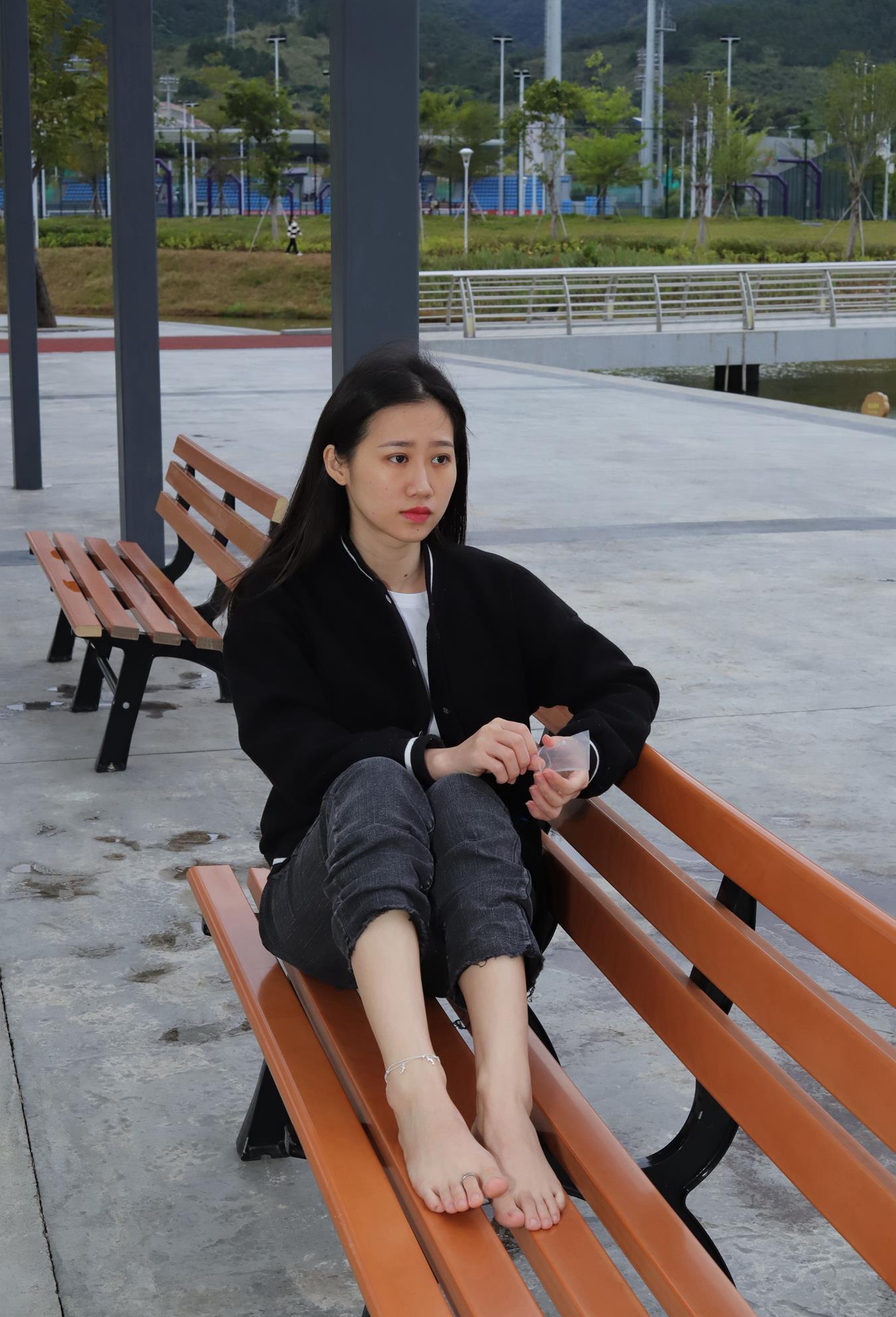 图片[75]-[Pary学生模拍] No.011 极品女神小芳首发长椅大方展示极品美jiao [113P] – 速更版-美库