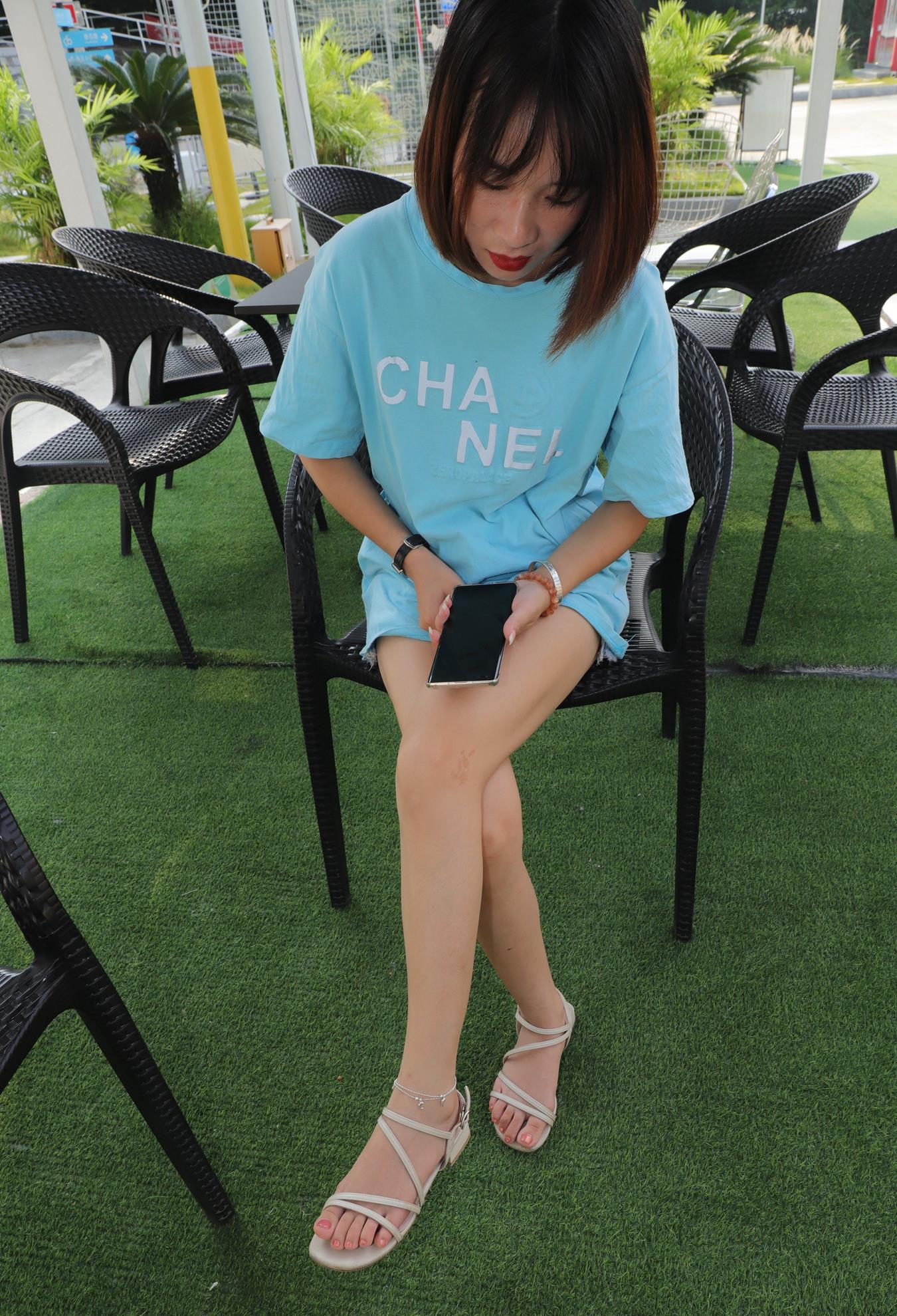 图片[66]-[Pary学生模拍] No.012 小燕的美jiao+凉鞋美jiao [129P] – 速更版-美库