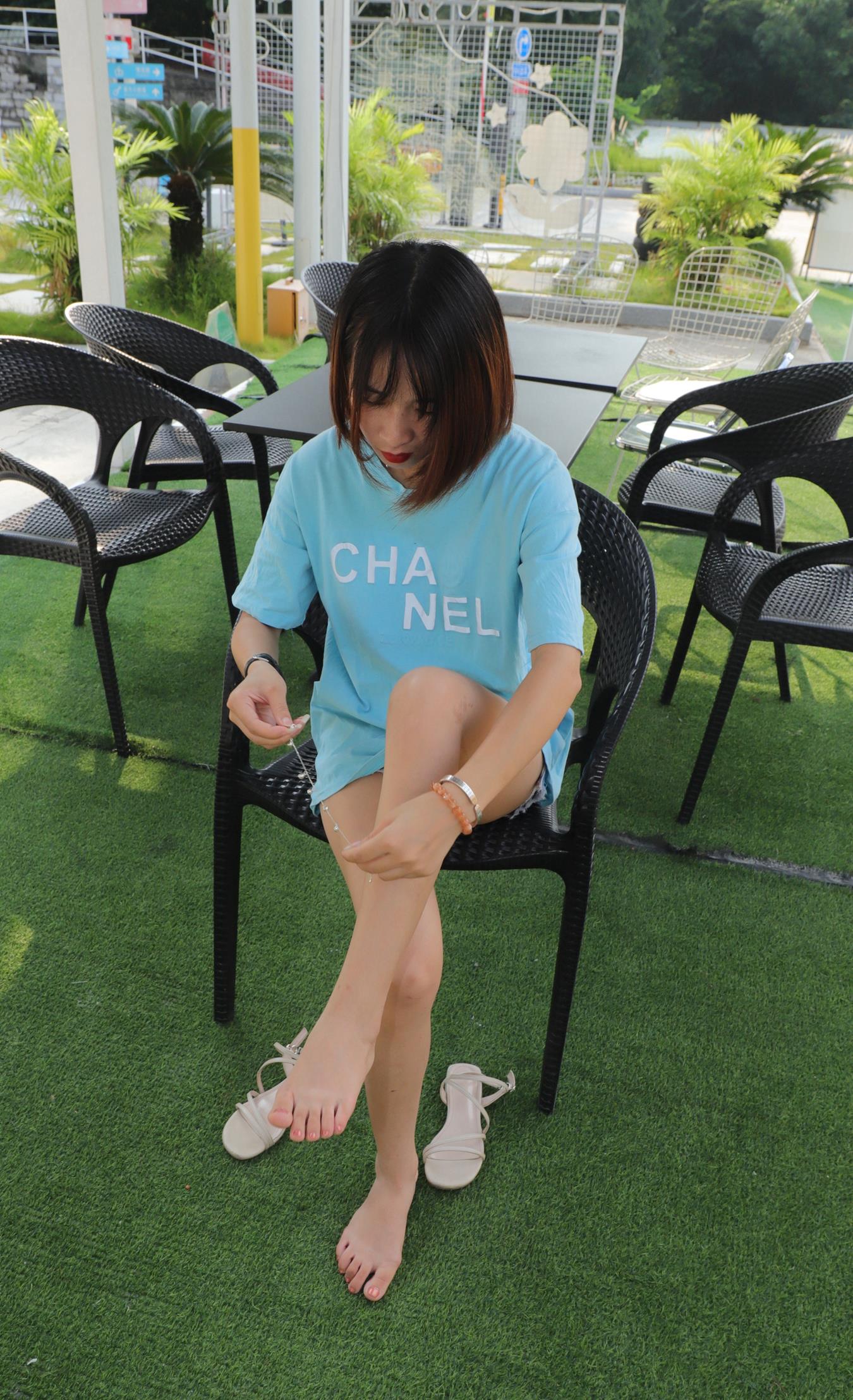 图片[92]-[Pary学生模拍] No.012 小燕的美jiao+凉鞋美jiao [129P] – 速更版-美库