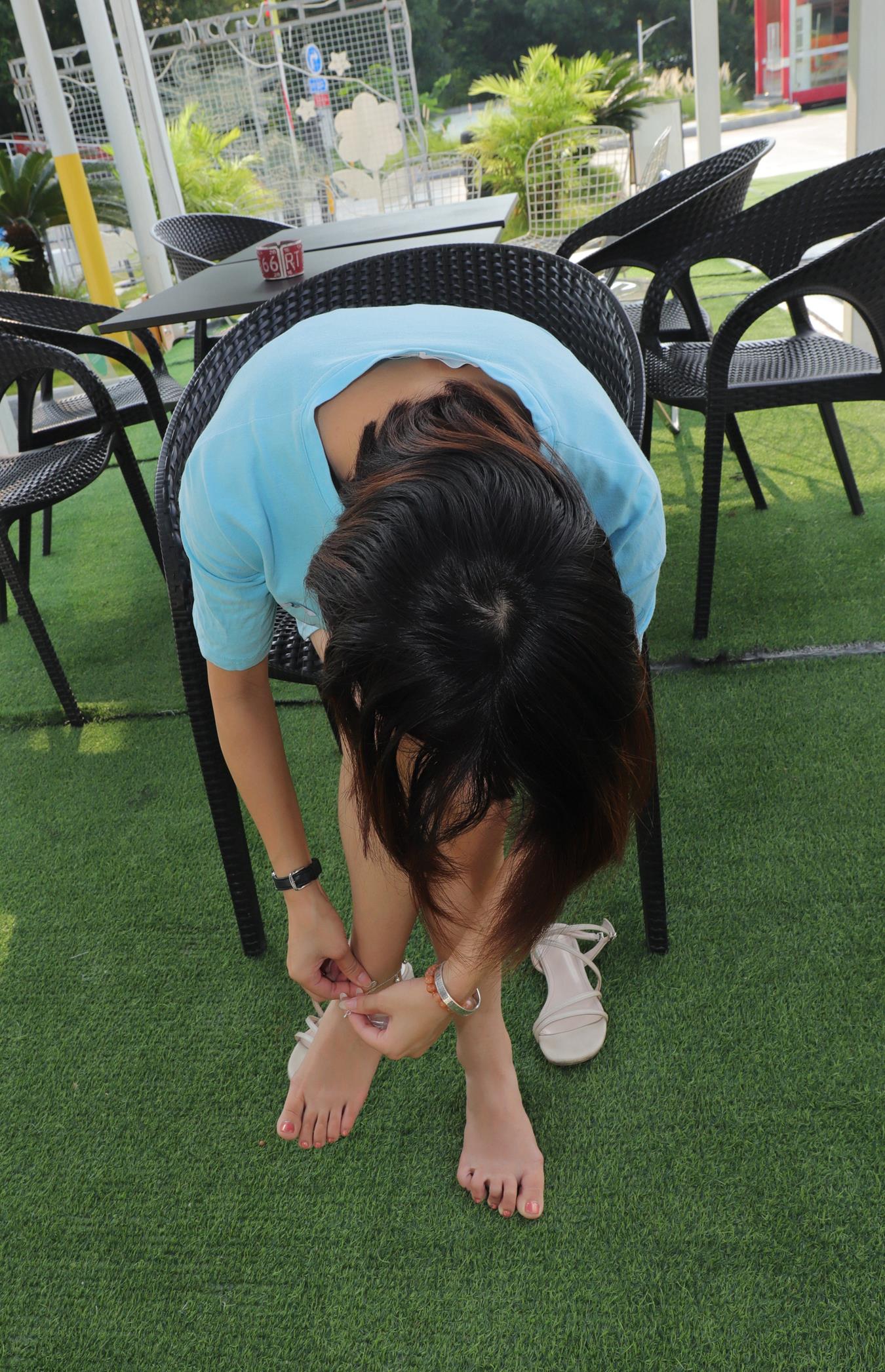 图片[93]-[Pary学生模拍] No.012 小燕的美jiao+凉鞋美jiao [129P] – 速更版-美库