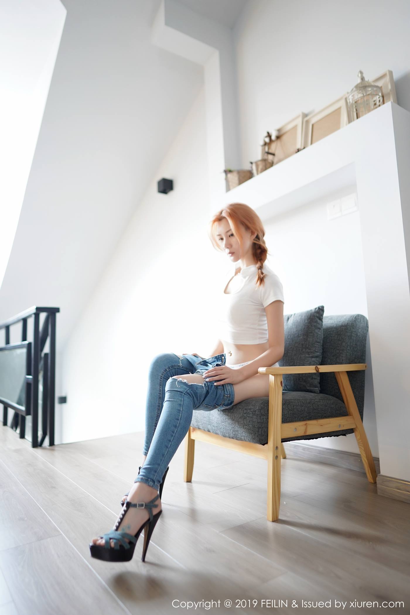 图片[25]-[FEILIN嗲囡囡] 2019.10.30 VOL.212 爱丽儿 [40P] – 速更版-美库