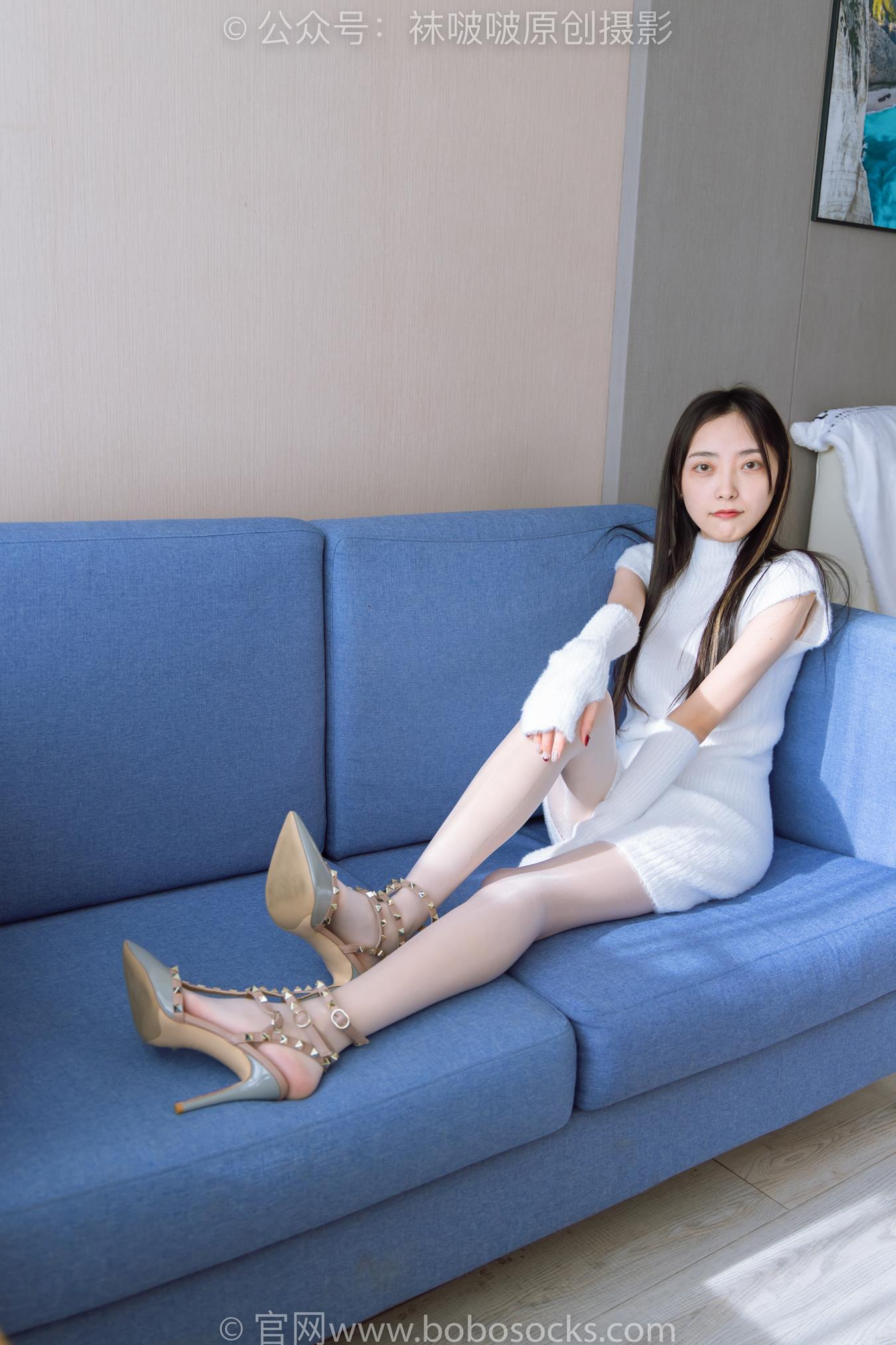 图片[25]-[BoBoSocks袜啵啵]NO.173 稚予-高跟鞋、板鞋、白丝、肉丝、白棉袜[149P] – 速更版-美库