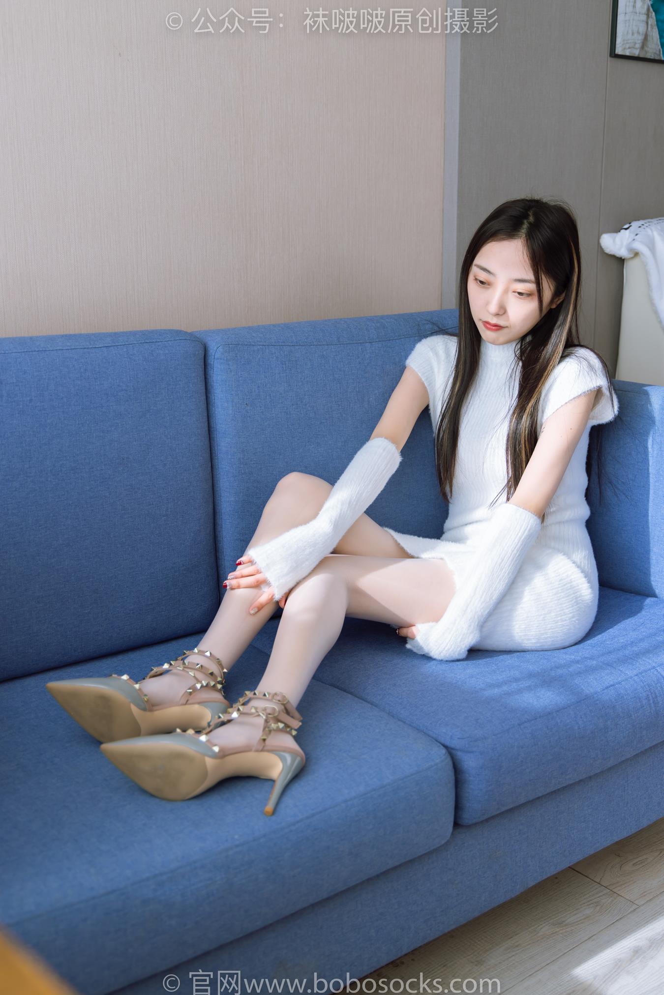 图片[29]-[BoBoSocks袜啵啵]NO.173 稚予-高跟鞋、板鞋、白丝、肉丝、白棉袜[149P] – 速更版-美库