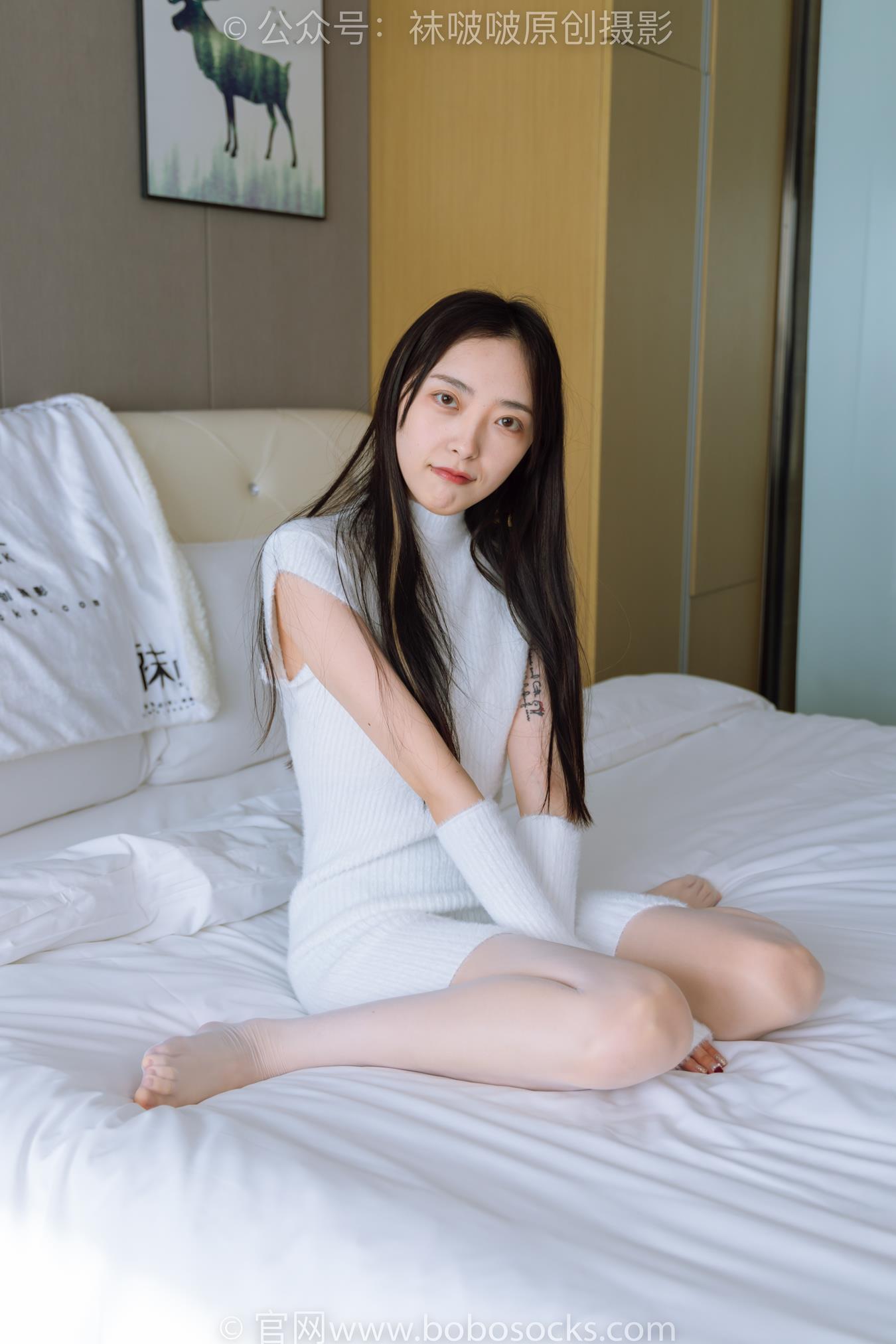 图片[44]-[BoBoSocks袜啵啵]NO.173 稚予-高跟鞋、板鞋、白丝、肉丝、白棉袜[149P] – 速更版-美库