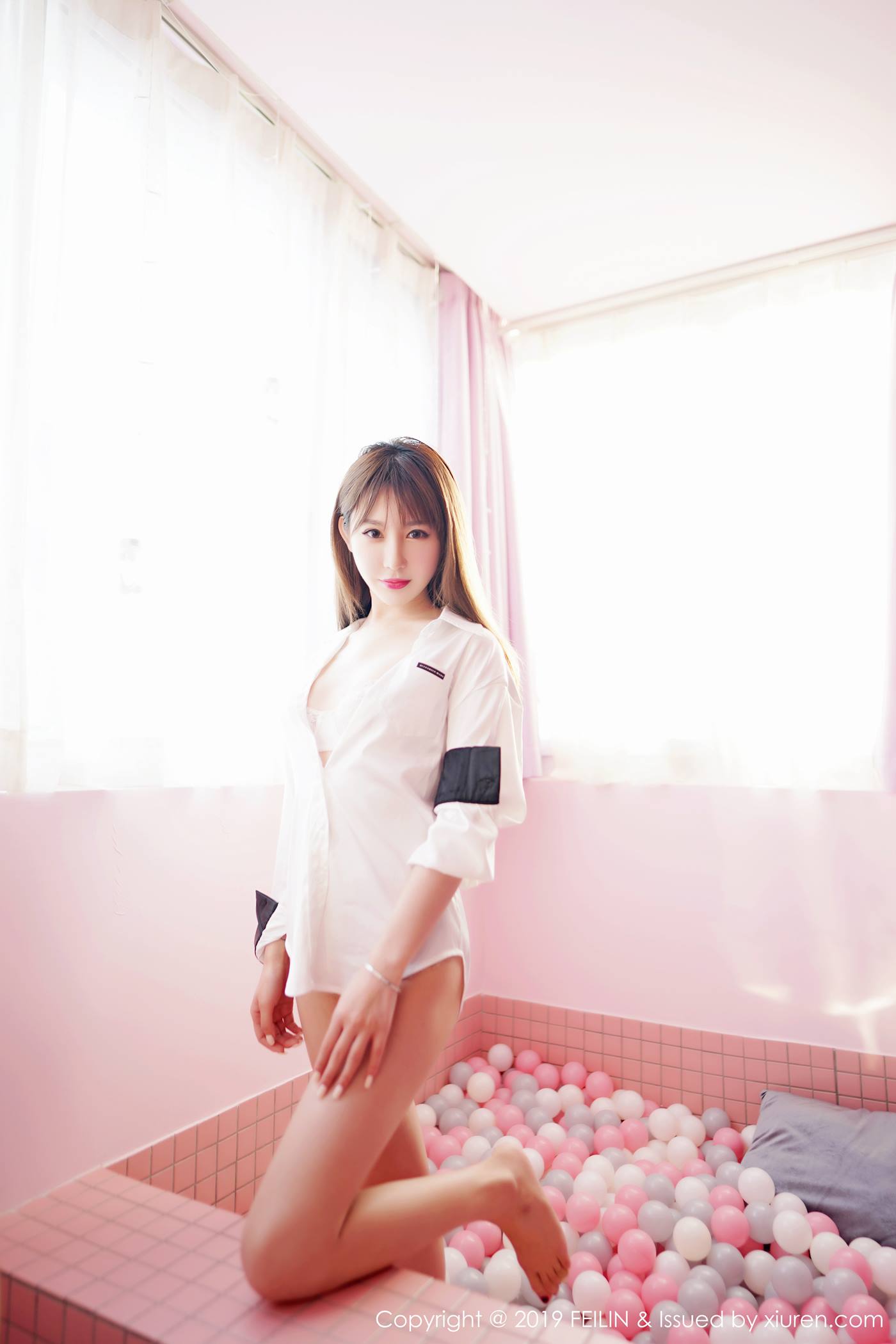 图片[13]-[FEILIN嗲囡囡] 2019.11.11 VOL.214 程梓 [18P] – 速更版-美库