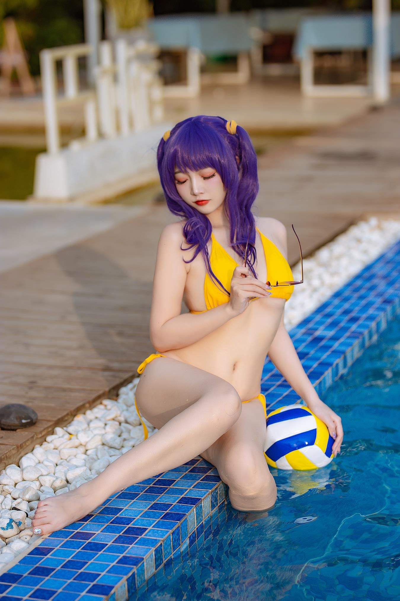 图片[12]-二佐Nisa  – 碧蓝 波拉泳装[20P] – 速更版-美库