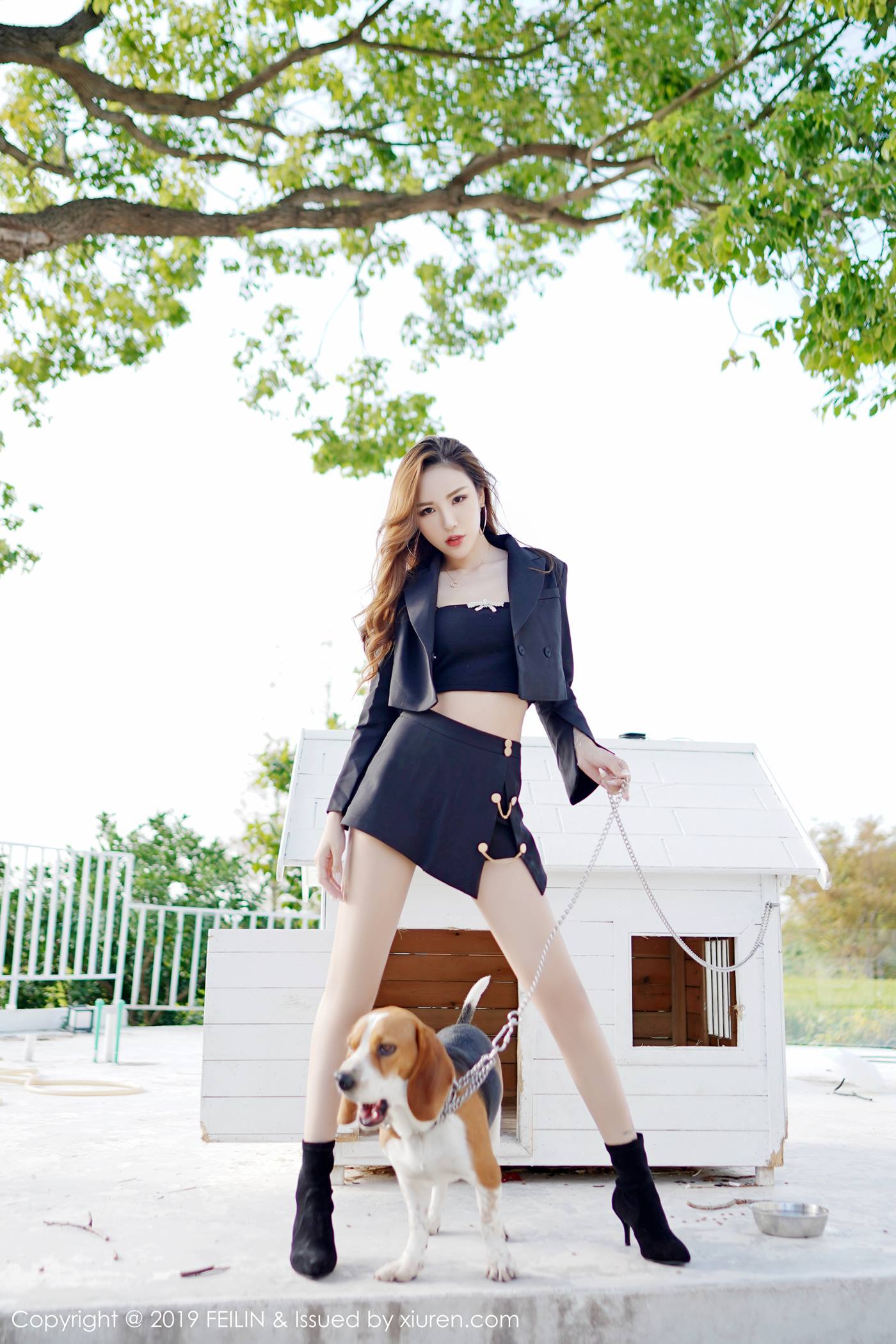 图片[23]-[FEILIN嗲囡囡] 2019.12.20 VOL.220 梦小楠小夜猫 [43P] – 速更版-美库