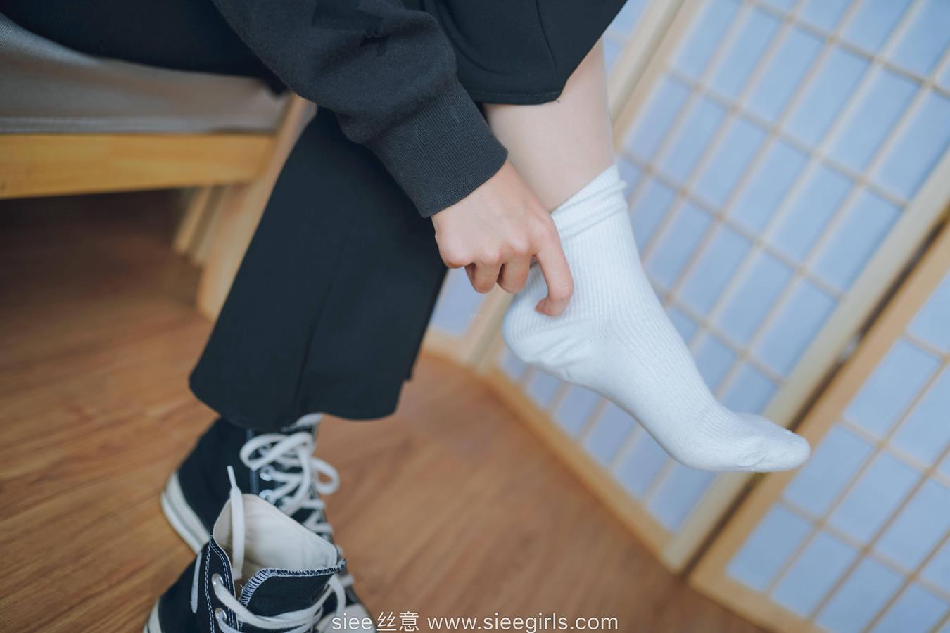 图片[11]-[SIEE丝意]NO.475 新人岚岚 帆布鞋[91P] – 速更版-美库