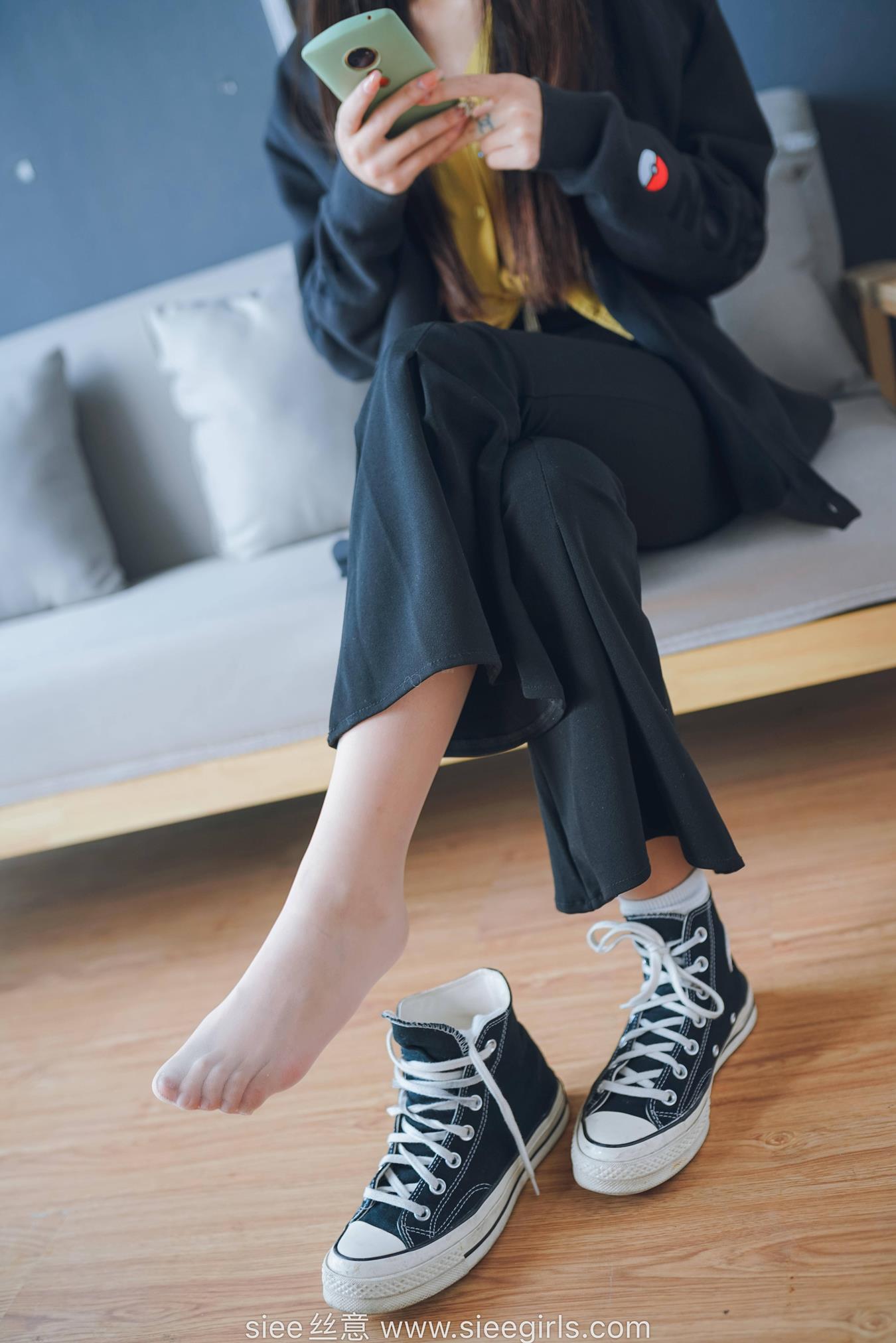 图片[20]-[SIEE丝意]NO.475 新人岚岚 帆布鞋[91P] – 速更版-美库