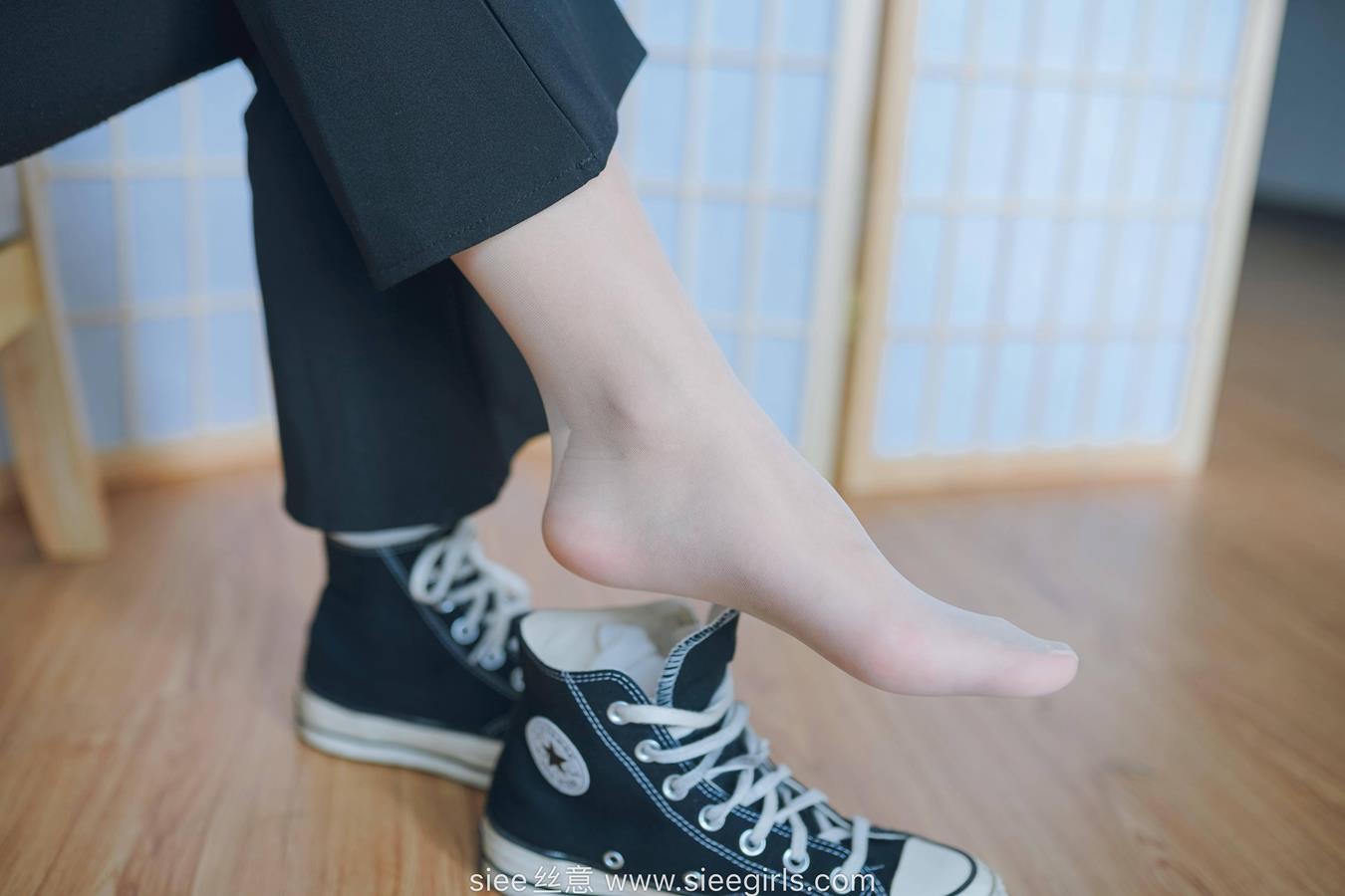 图片[23]-[SIEE丝意]NO.475 新人岚岚 帆布鞋[91P] – 速更版-美库