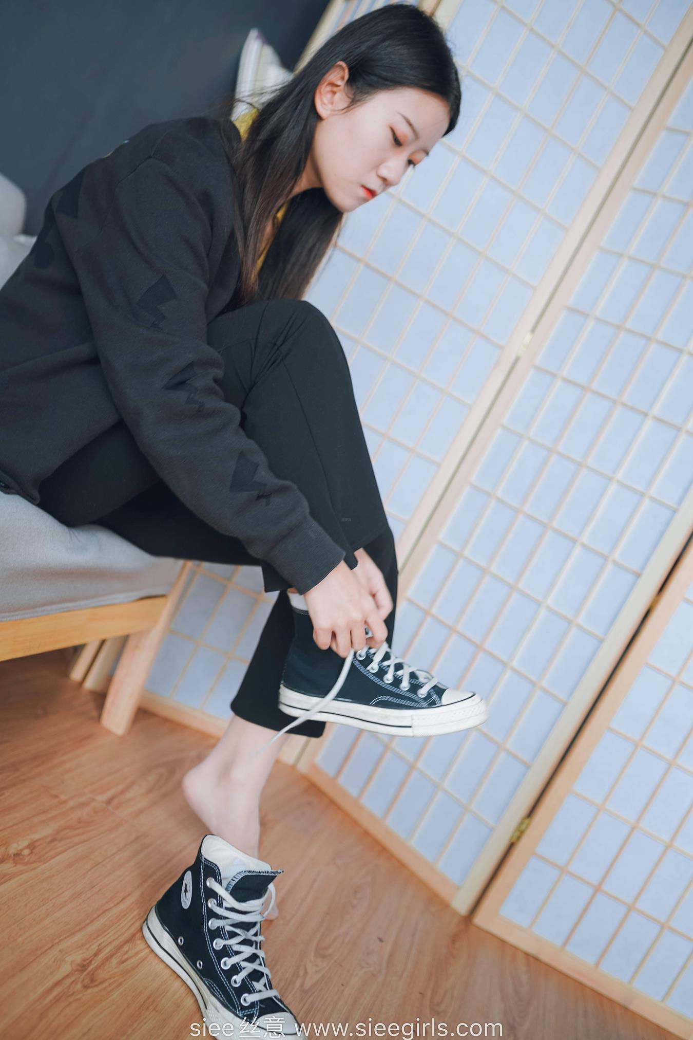 图片[29]-[SIEE丝意]NO.475 新人岚岚 帆布鞋[91P] – 速更版-美库