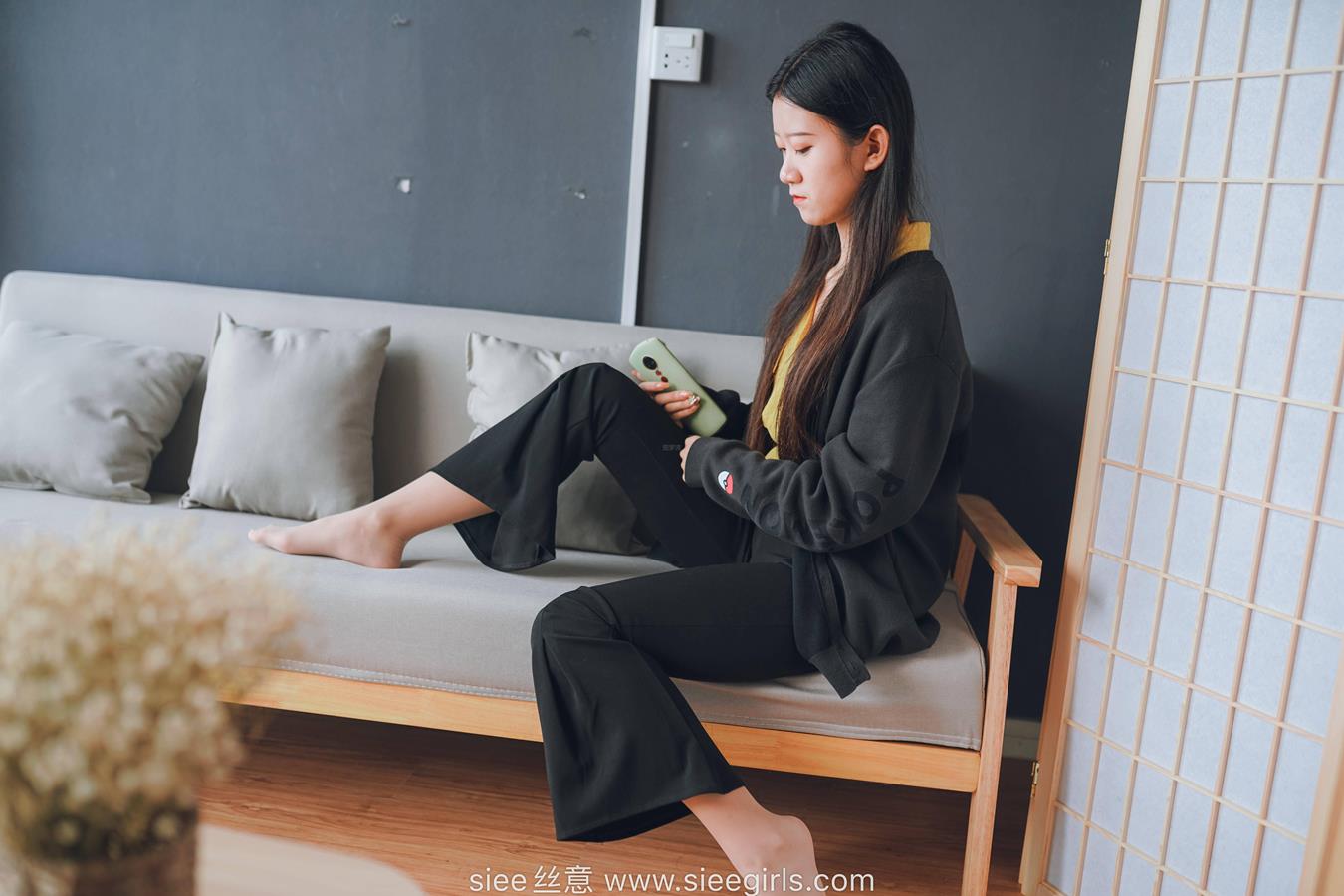 图片[52]-[SIEE丝意]NO.475 新人岚岚 帆布鞋[91P] – 速更版-美库