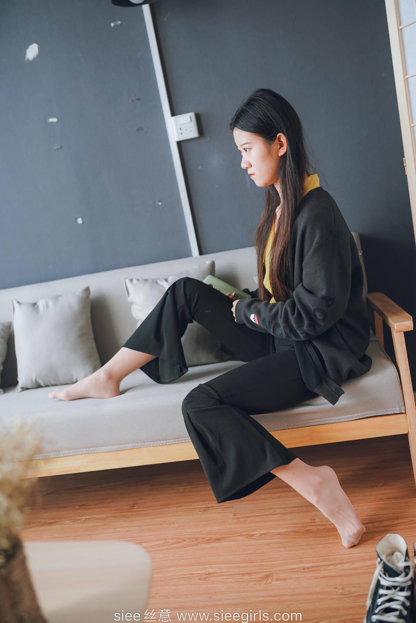 图片[53]-[SIEE丝意]NO.475 新人岚岚 帆布鞋[91P] – 速更版-美库