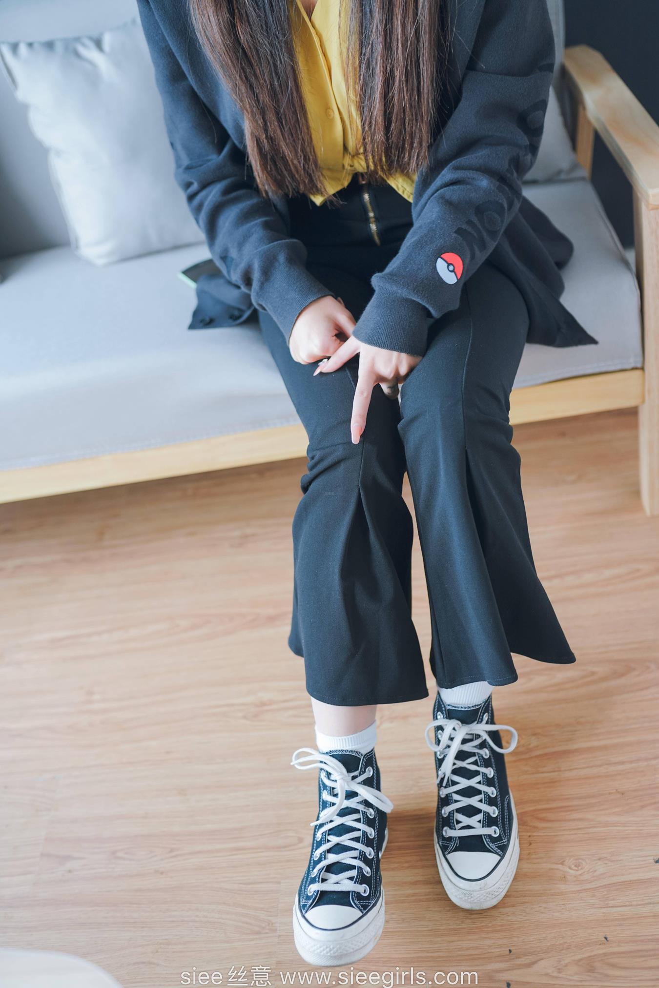 图片[90]-[SIEE丝意]NO.475 新人岚岚 帆布鞋[91P] – 速更版-美库