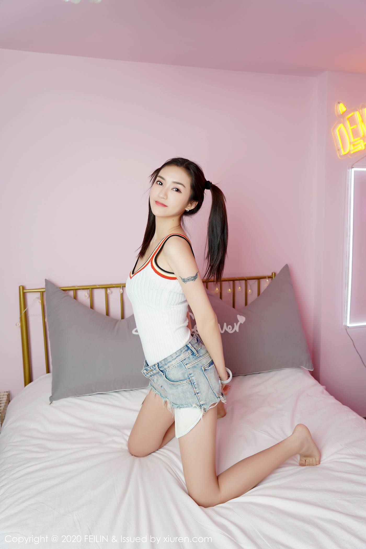 图片[96]-[FEILIN嗲囡囡] 2020.03.09 VOL.228 刀妹 [100P] – 速更版-美库