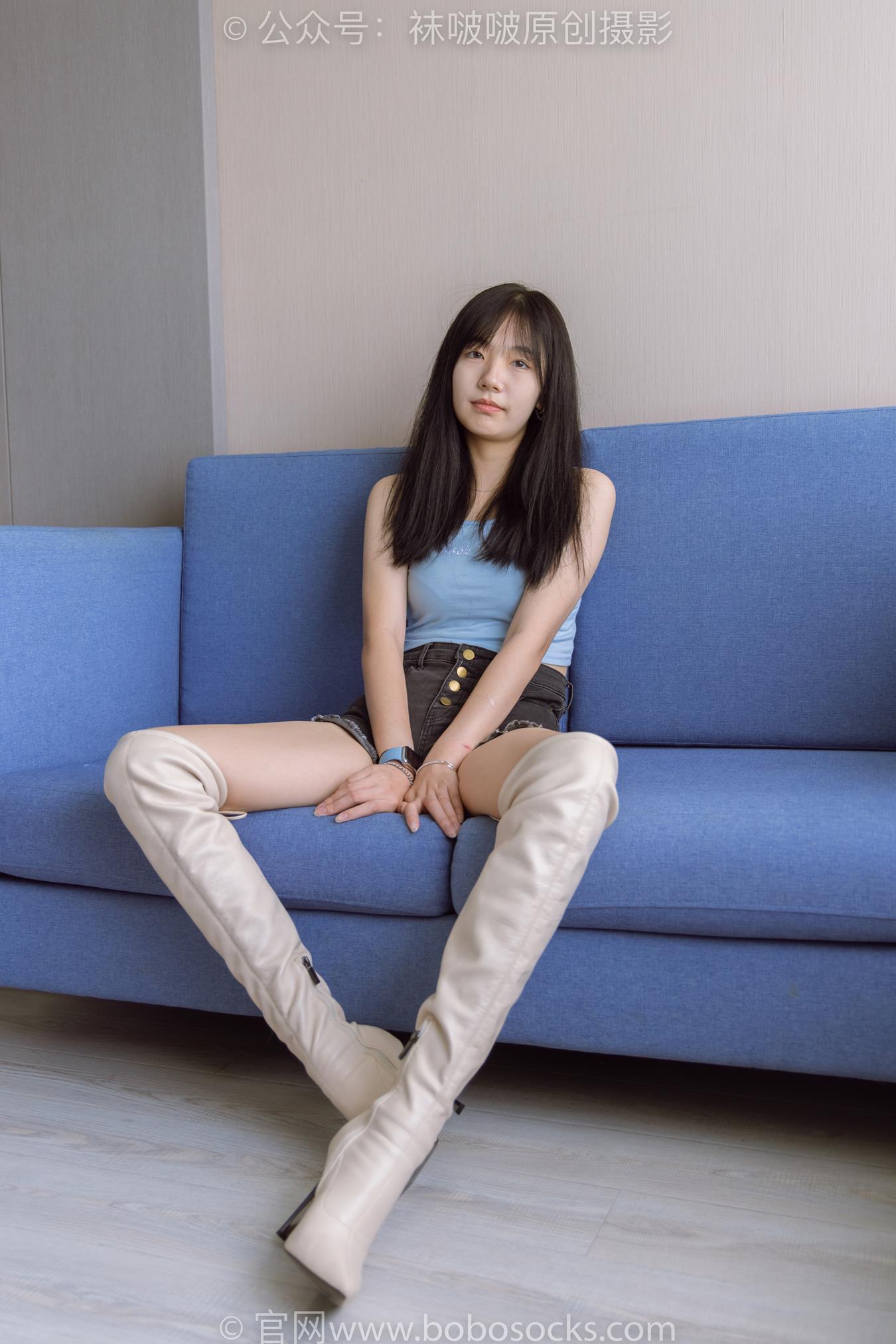 图片[11]-[BoBoSocks袜啵啵]NO.174 小甜豆-高跟长靴、白棉袜、裸足[178P] – 速更版-美库