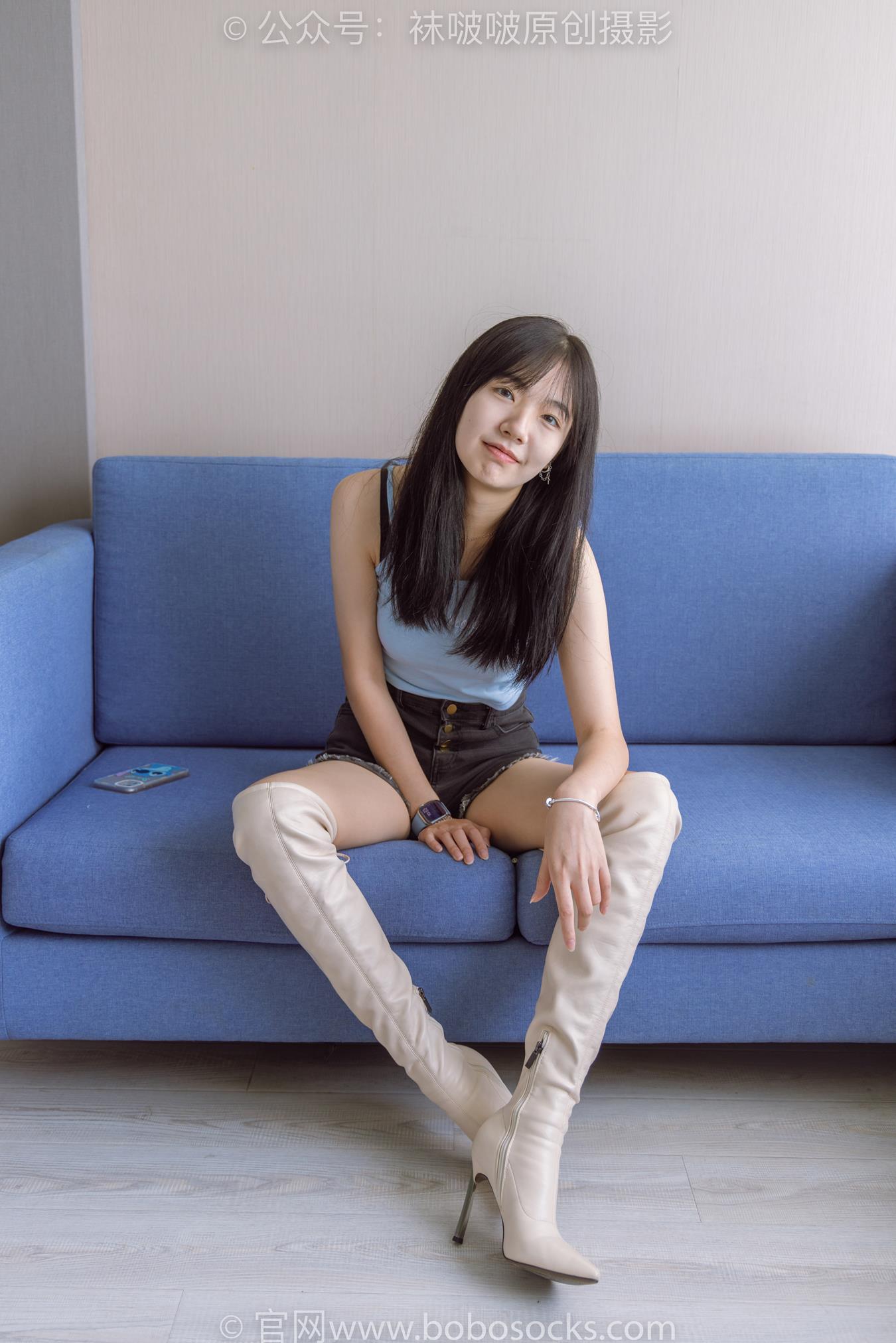图片[13]-[BoBoSocks袜啵啵]NO.174 小甜豆-高跟长靴、白棉袜、裸足[178P] – 速更版-美库