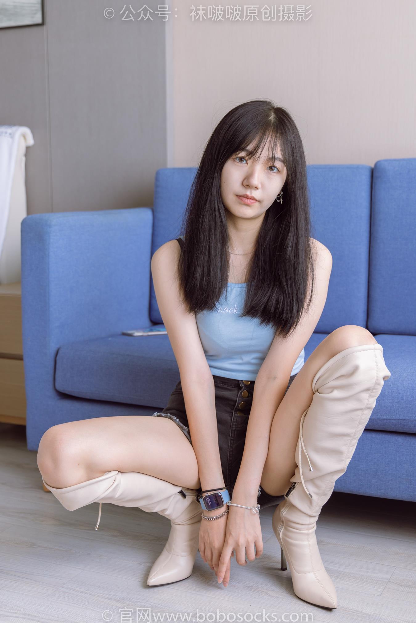 图片[29]-[BoBoSocks袜啵啵]NO.174 小甜豆-高跟长靴、白棉袜、裸足[178P] – 速更版-美库