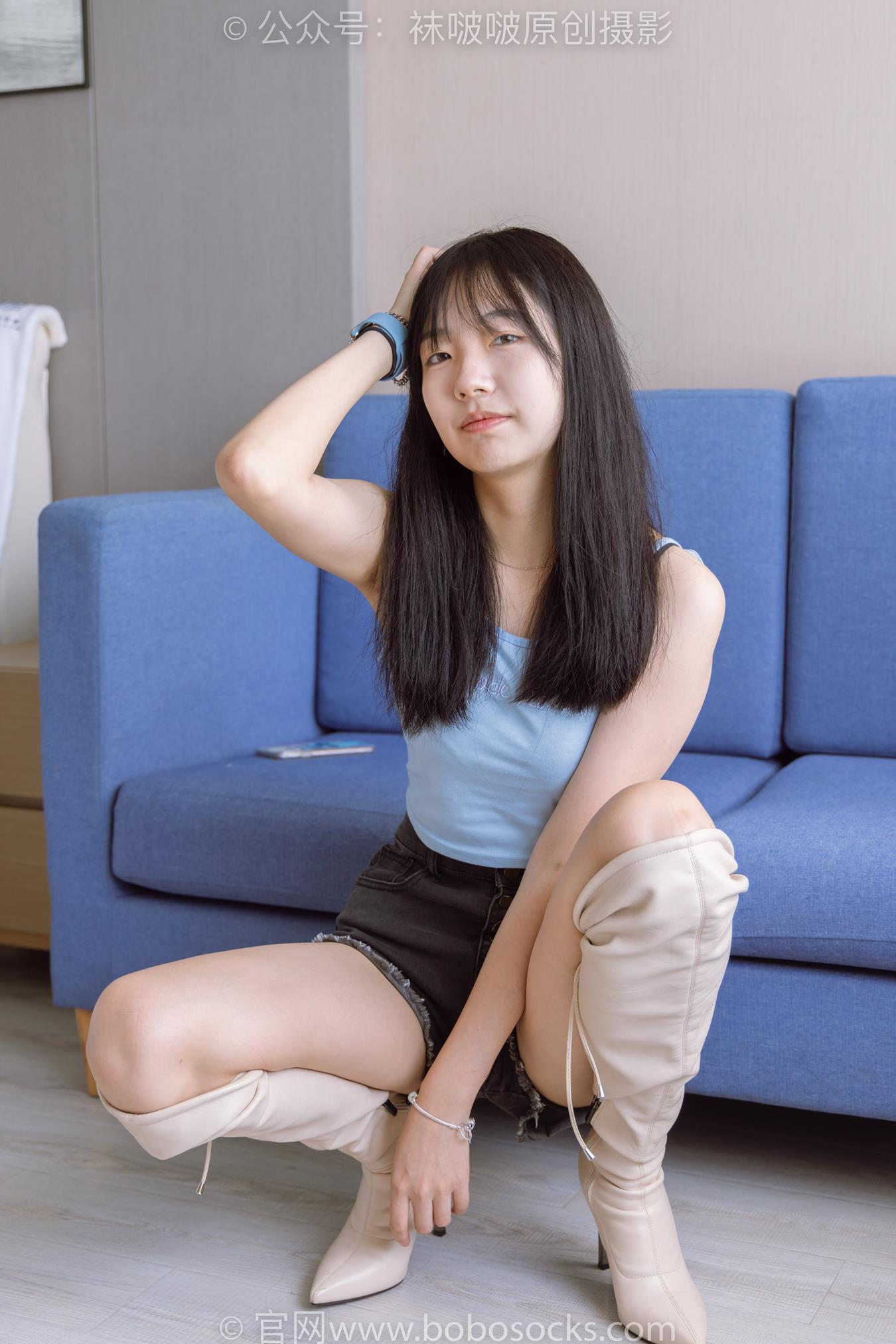 图片[30]-[BoBoSocks袜啵啵]NO.174 小甜豆-高跟长靴、白棉袜、裸足[178P] – 速更版-美库