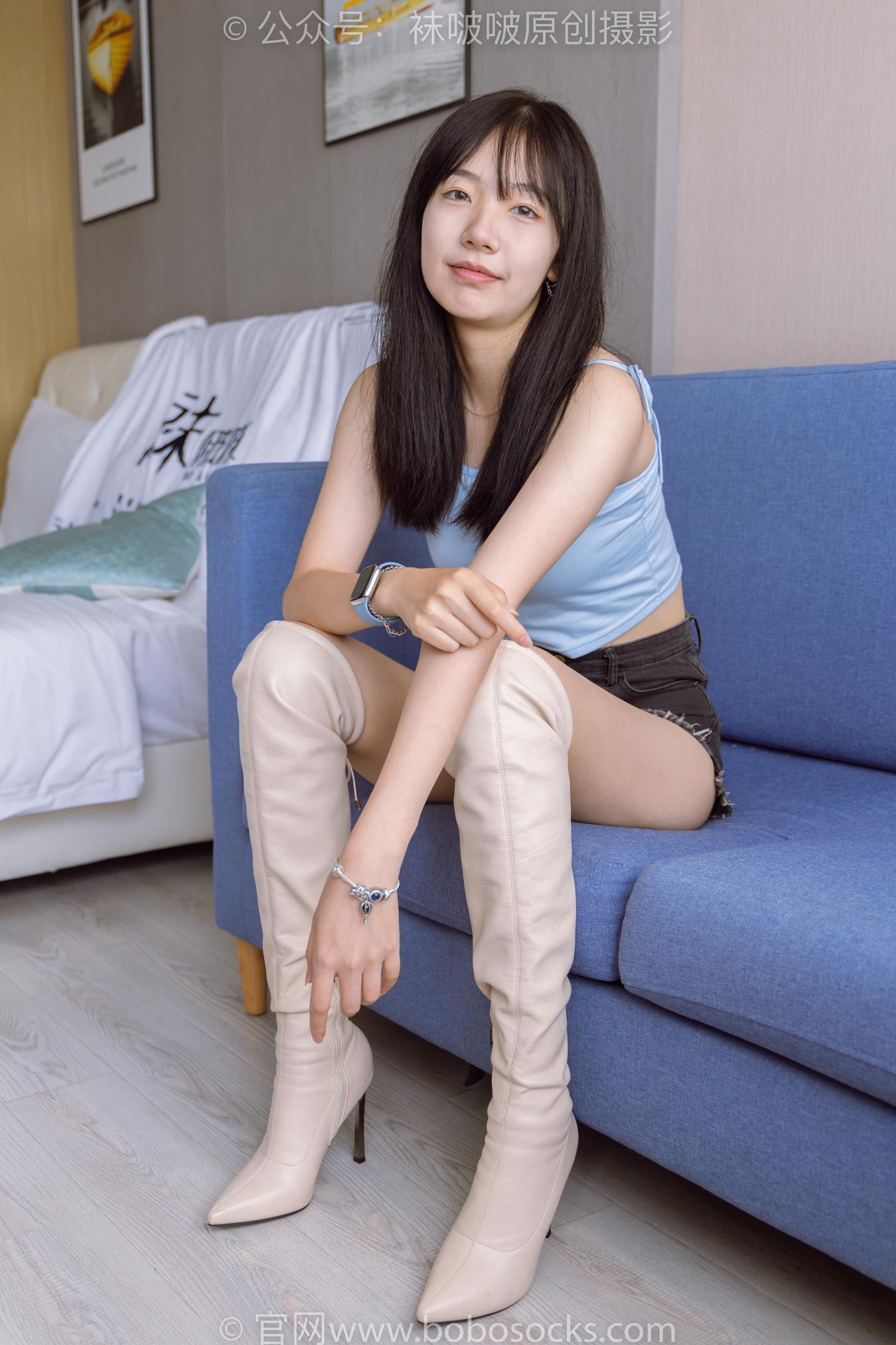 图片[52]-[BoBoSocks袜啵啵]NO.174 小甜豆-高跟长靴、白棉袜、裸足[178P] – 速更版-美库