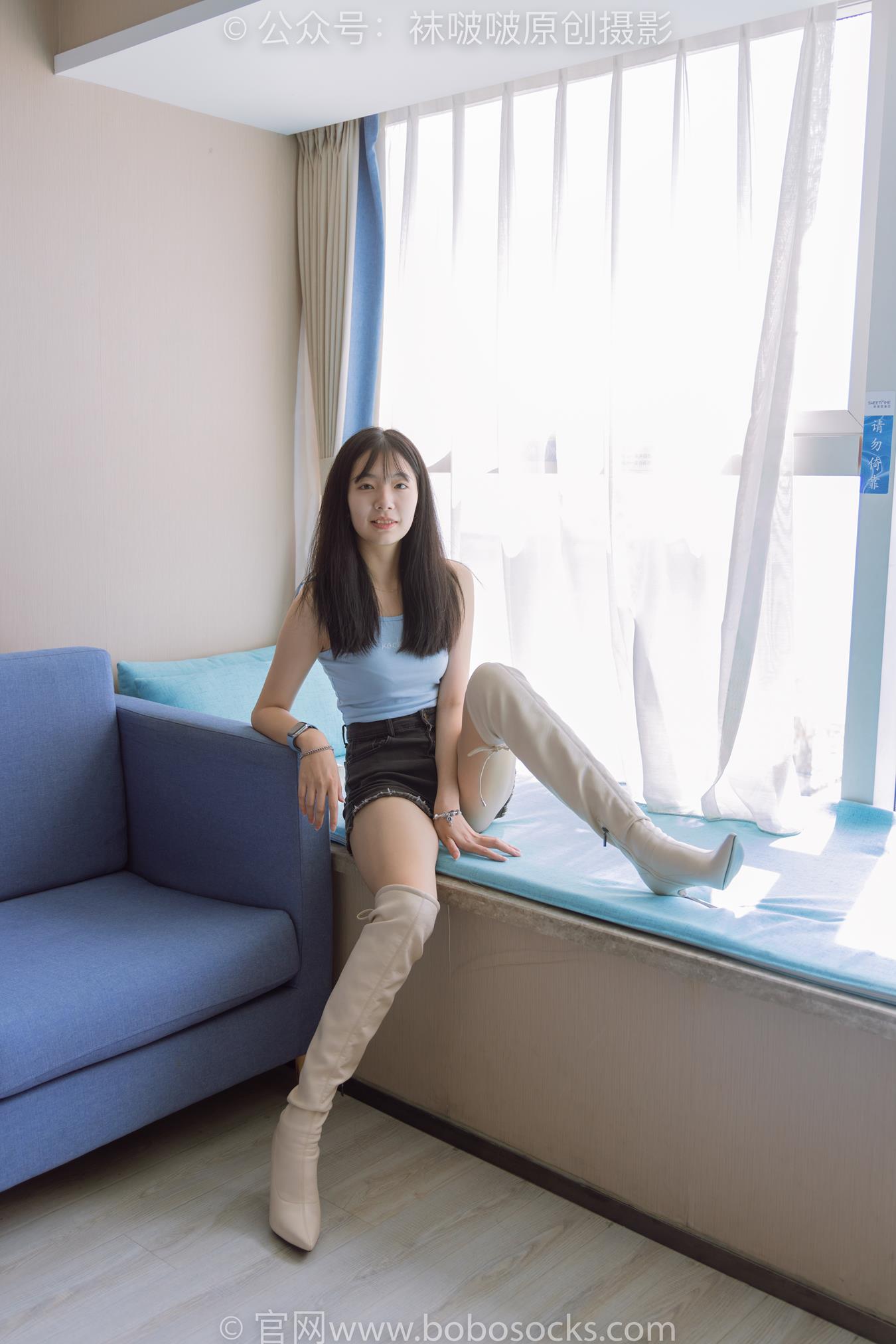 图片[71]-[BoBoSocks袜啵啵]NO.174 小甜豆-高跟长靴、白棉袜、裸足[178P] – 速更版-美库