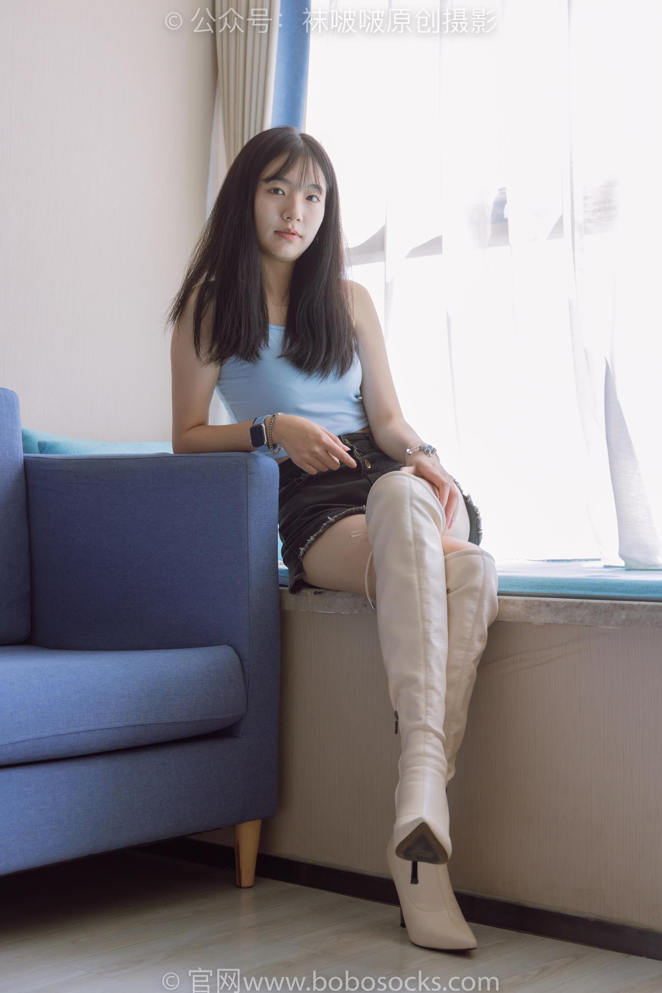 图片[76]-[BoBoSocks袜啵啵]NO.174 小甜豆-高跟长靴、白棉袜、裸足[178P] – 速更版-美库