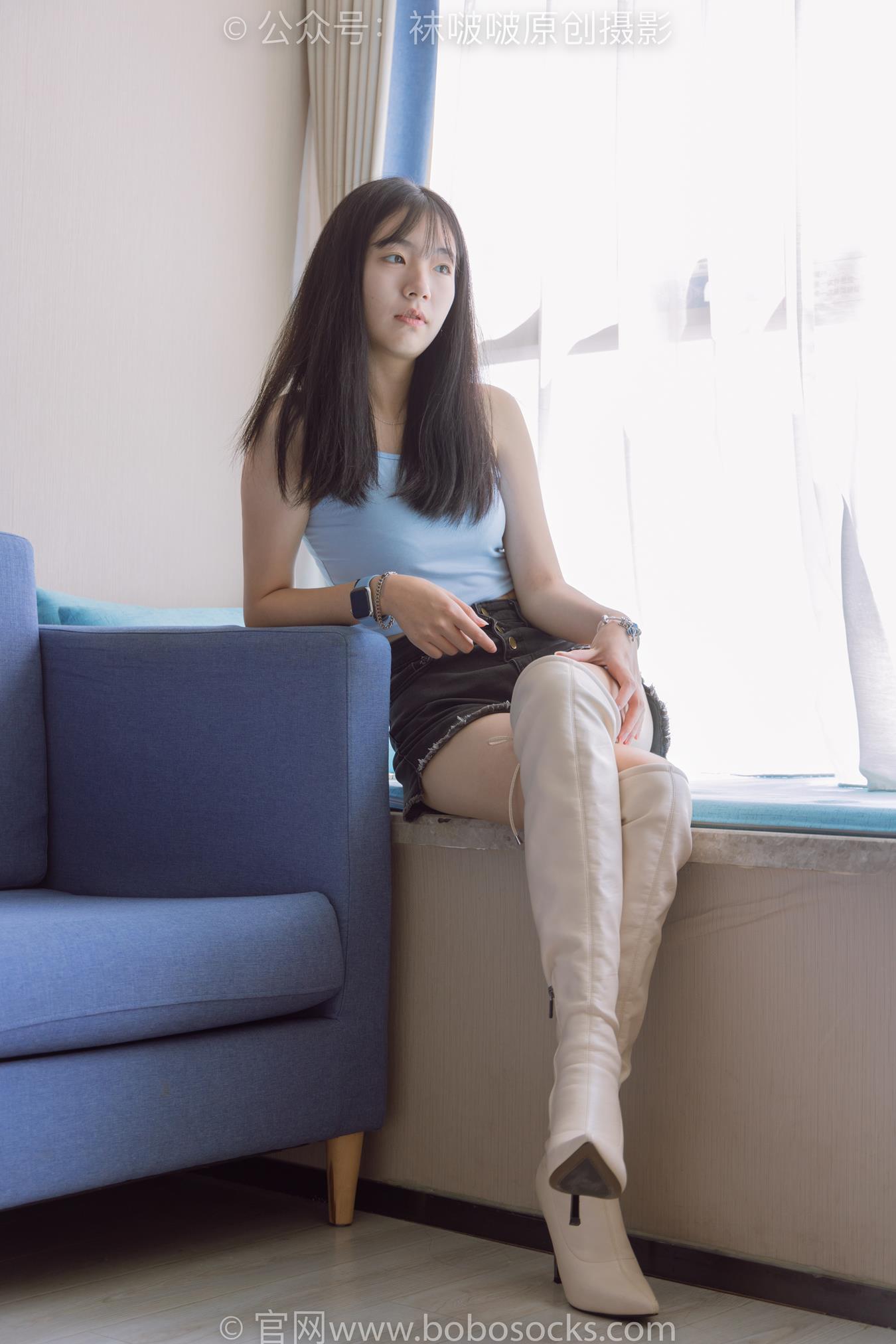 图片[77]-[BoBoSocks袜啵啵]NO.174 小甜豆-高跟长靴、白棉袜、裸足[178P] – 速更版-美库