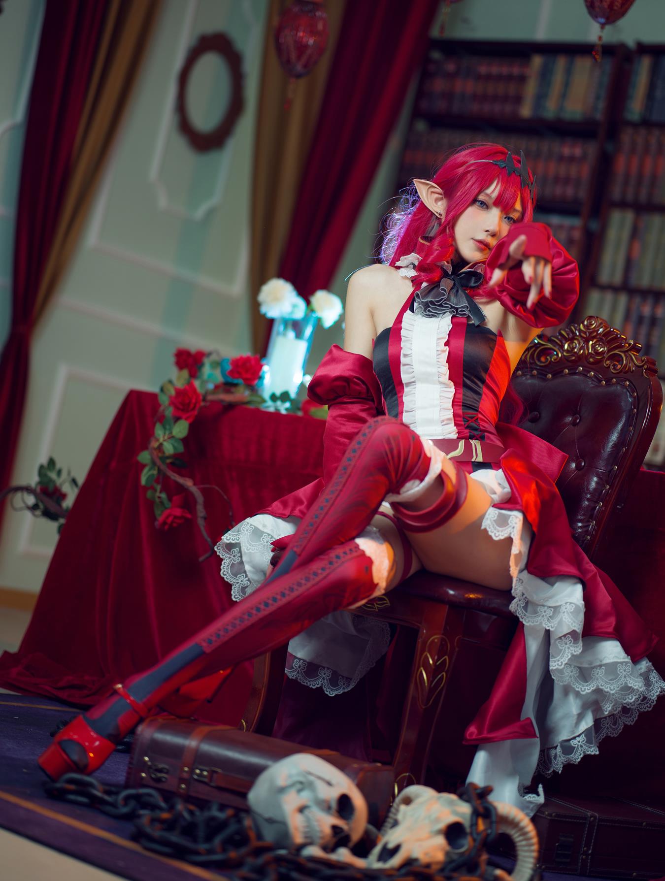 图片[12]-动漫博主阿包也是兔娘  FATE妖精骑士崔斯坦 [19P] – 速更版-美库