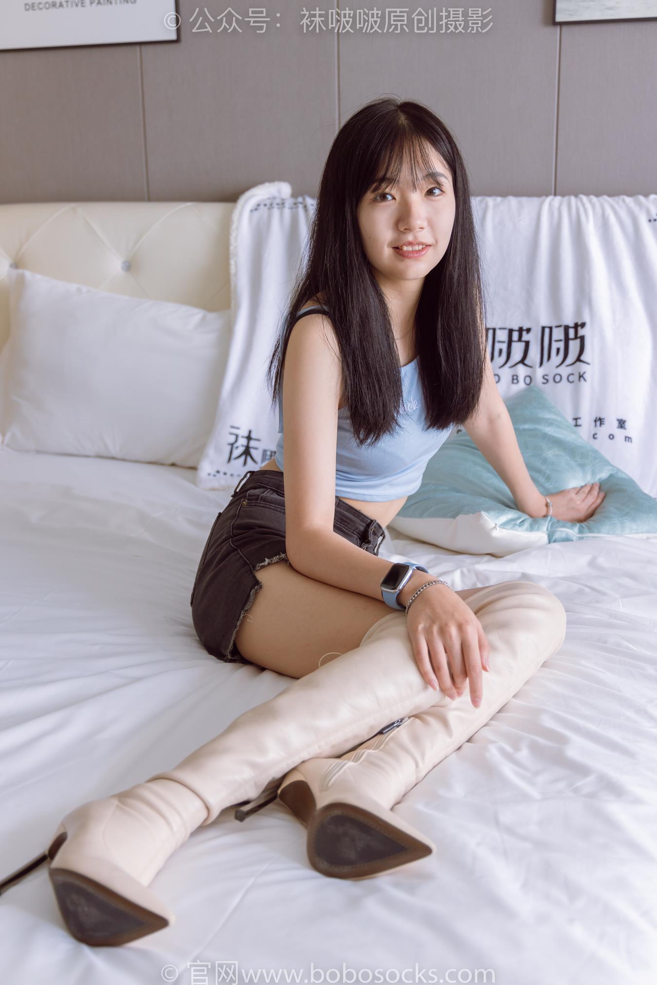 图片[88]-[BoBoSocks袜啵啵]NO.174 小甜豆-高跟长靴、白棉袜、裸足[178P] – 速更版-美库