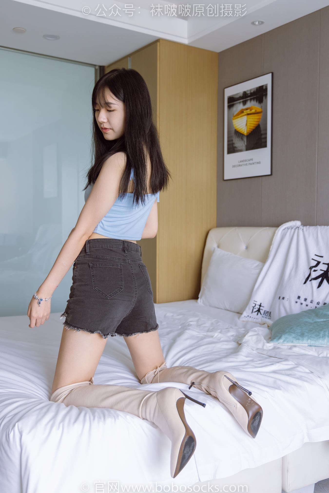 图片[91]-[BoBoSocks袜啵啵]NO.174 小甜豆-高跟长靴、白棉袜、裸足[178P] – 速更版-美库