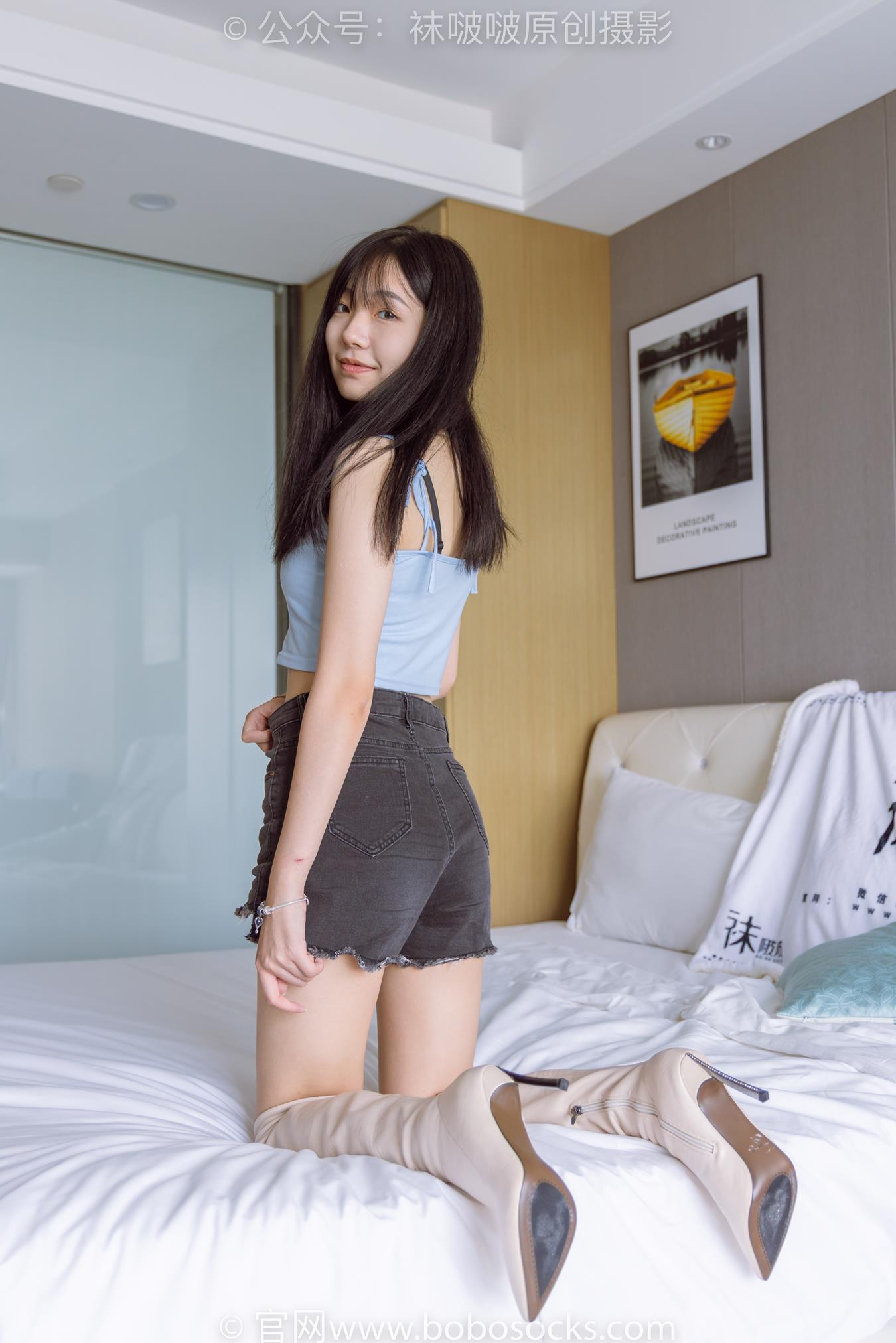 图片[94]-[BoBoSocks袜啵啵]NO.174 小甜豆-高跟长靴、白棉袜、裸足[178P] – 速更版-美库