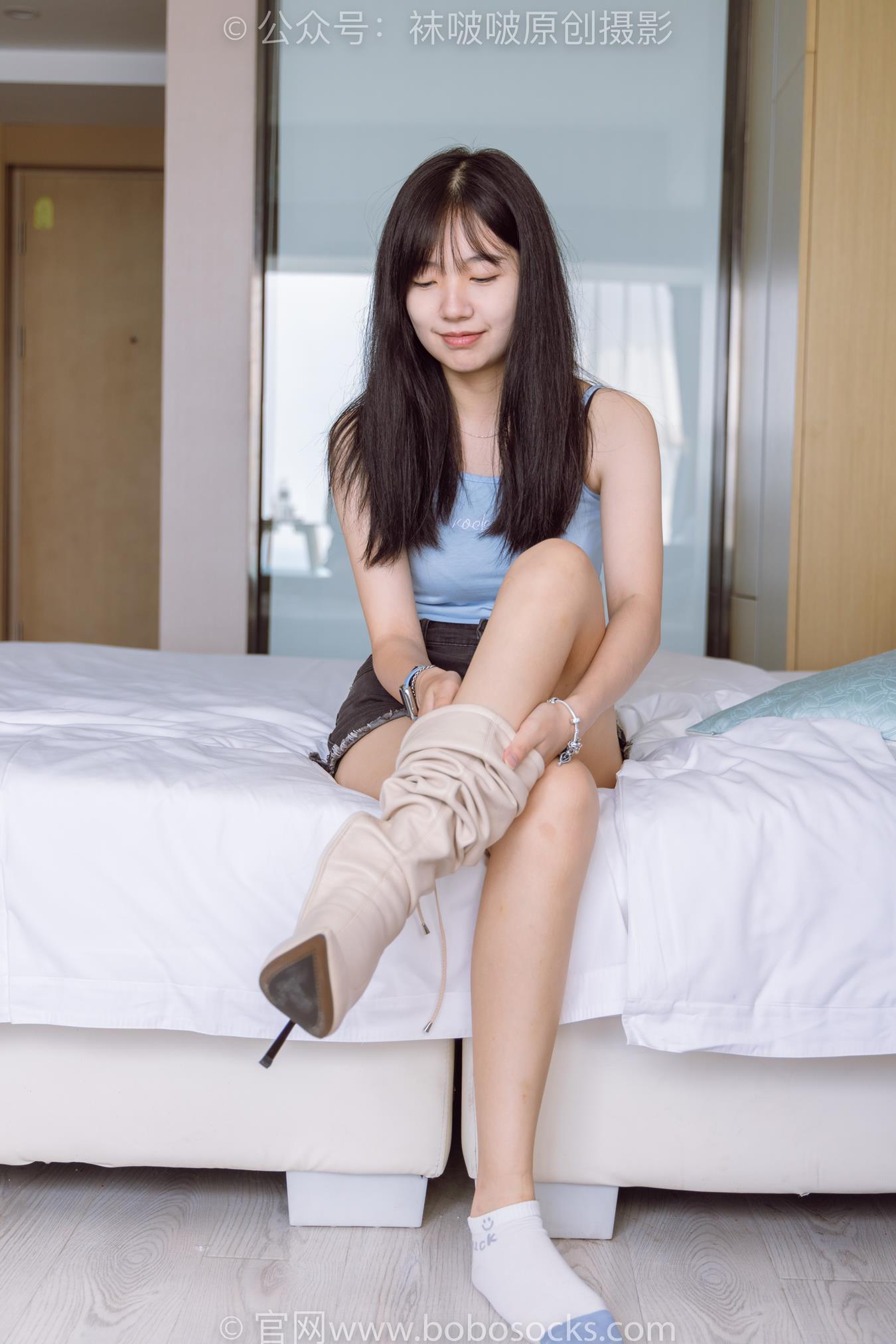 图片[98]-[BoBoSocks袜啵啵]NO.174 小甜豆-高跟长靴、白棉袜、裸足[178P] – 速更版-美库