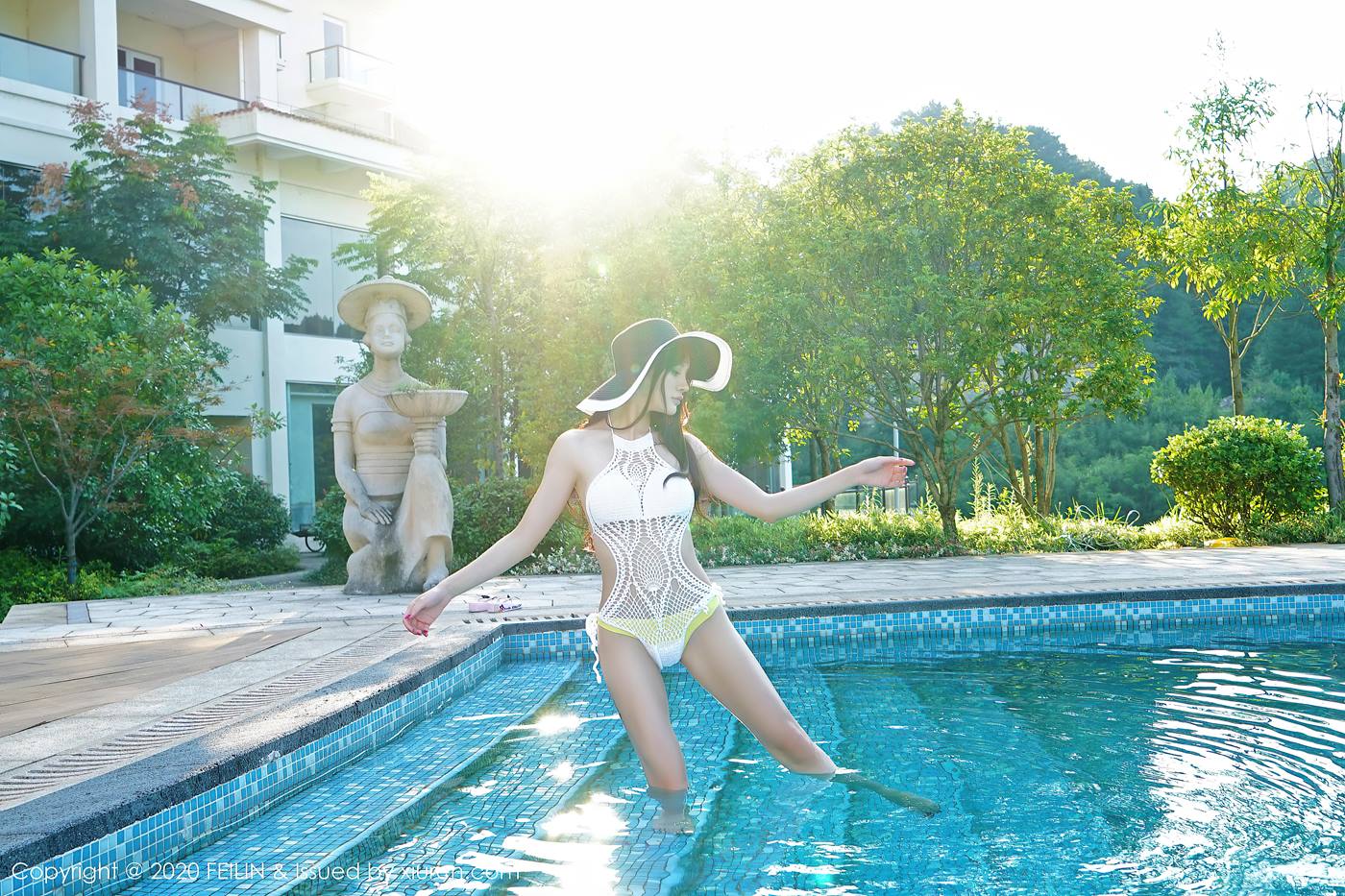 图片[18]-[FEILIN嗲囡囡] 2020.06.30 VOL.233 Cheryl青树 [100P] – 速更版-美库