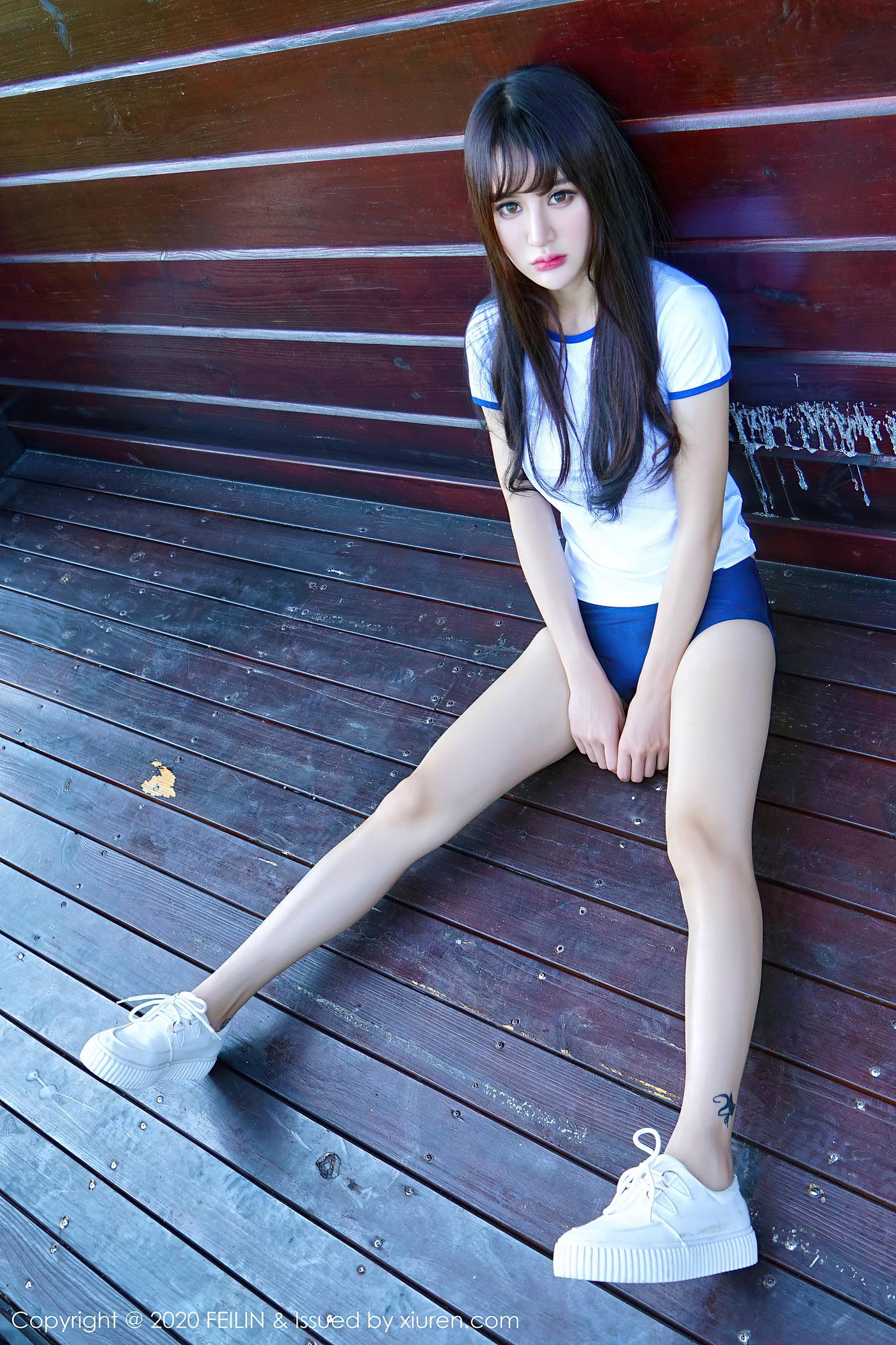 图片[26]-[FEILIN嗲囡囡] 2020.06.30 VOL.233 Cheryl青树 [100P] – 速更版-美库