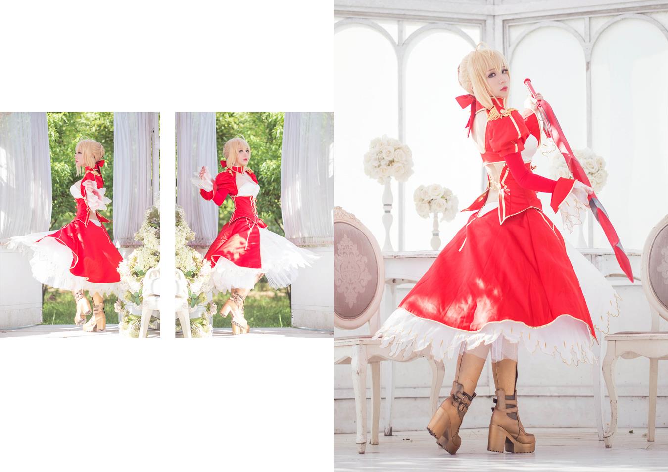 图片[10]-Cos妹子千寻  尼禄Nero1 [92P] – 速更版-美库