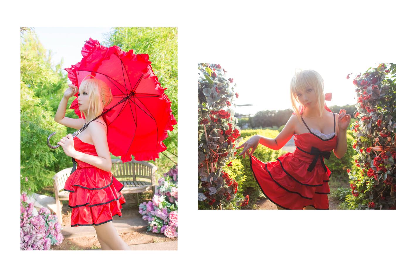 图片[26]-Cos妹子千寻  尼禄Nero1 [92P] – 速更版-美库