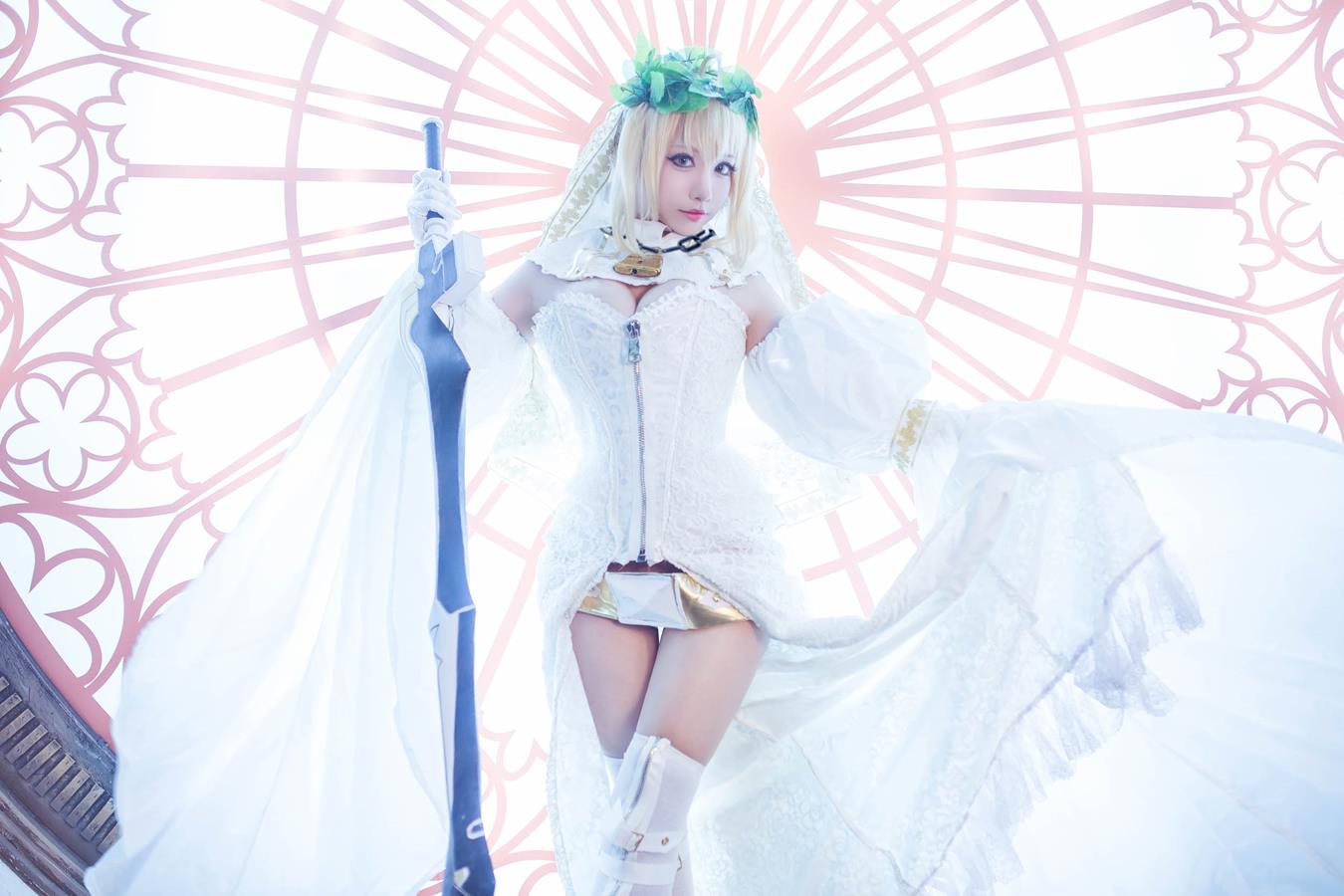 图片[36]-Cos妹子千寻  尼禄Nero1 [92P] – 速更版-美库