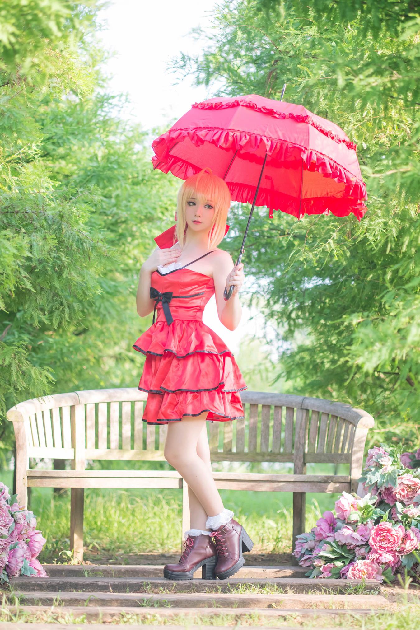 图片[42]-Cos妹子千寻  尼禄Nero1 [92P] – 速更版-美库