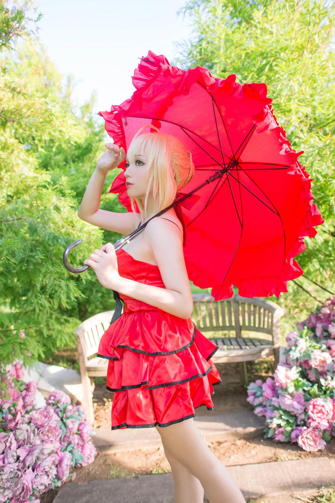 图片[44]-Cos妹子千寻  尼禄Nero1 [92P] – 速更版-美库