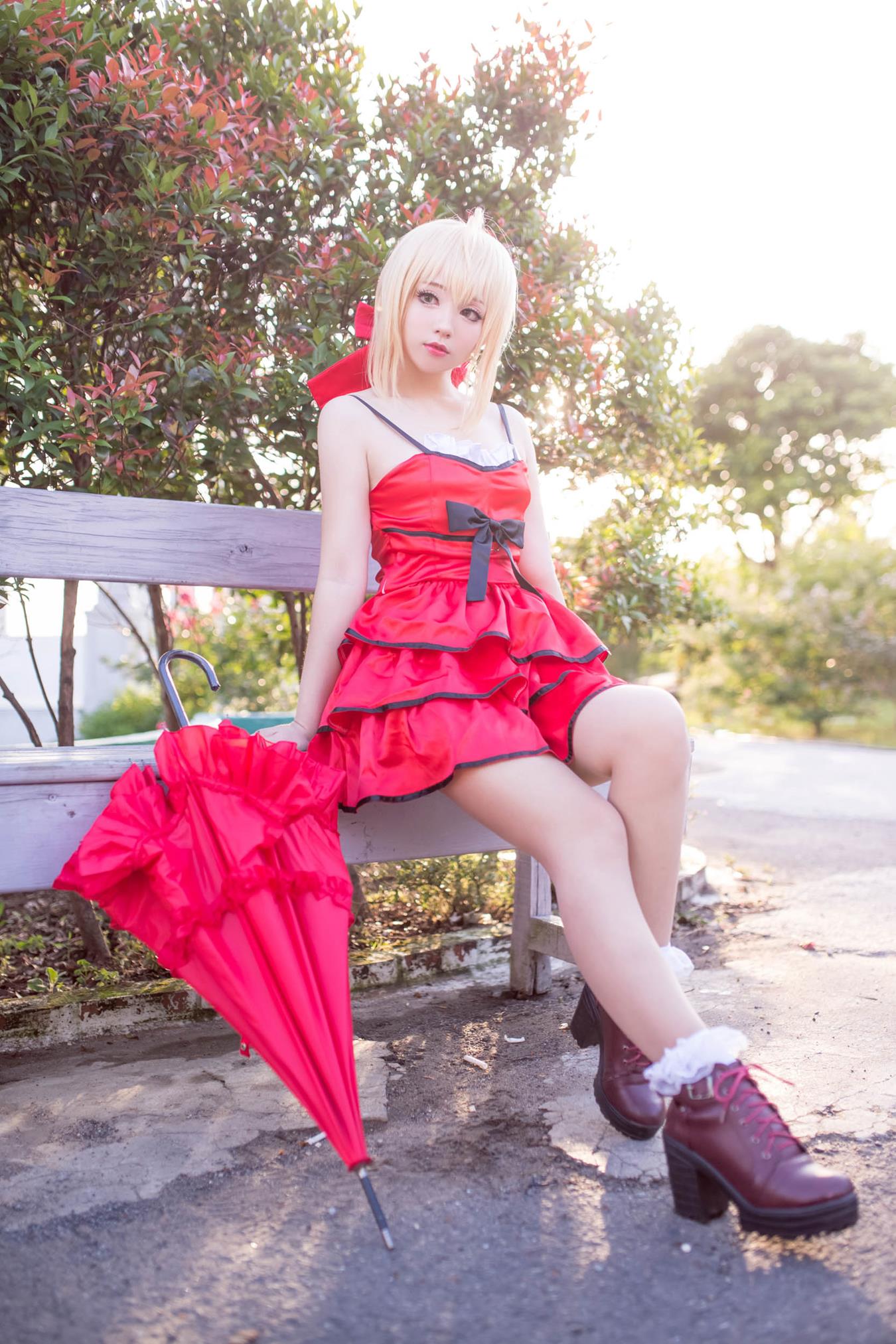 图片[48]-Cos妹子千寻  尼禄Nero1 [92P] – 速更版-美库