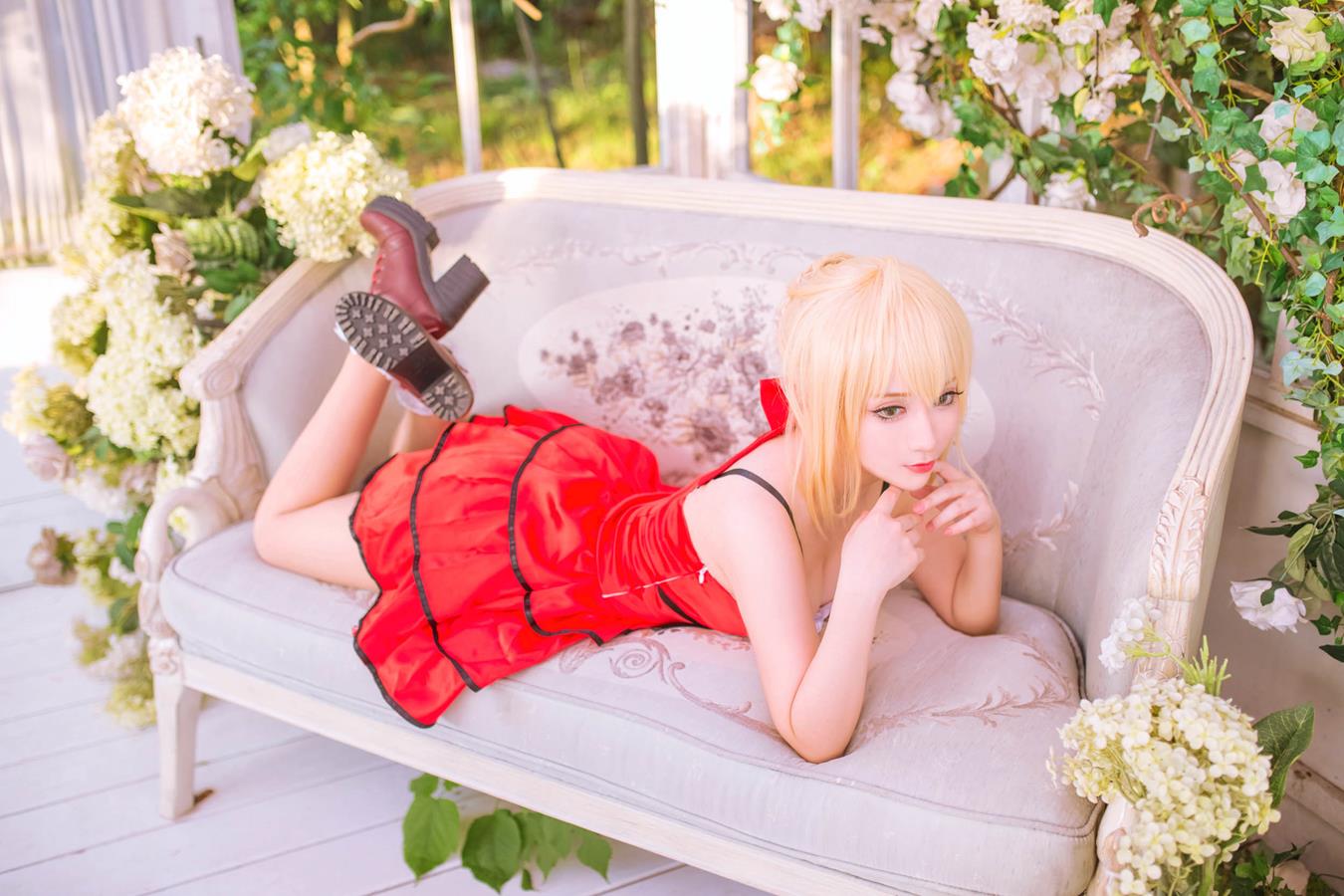 图片[55]-Cos妹子千寻  尼禄Nero1 [92P] – 速更版-美库